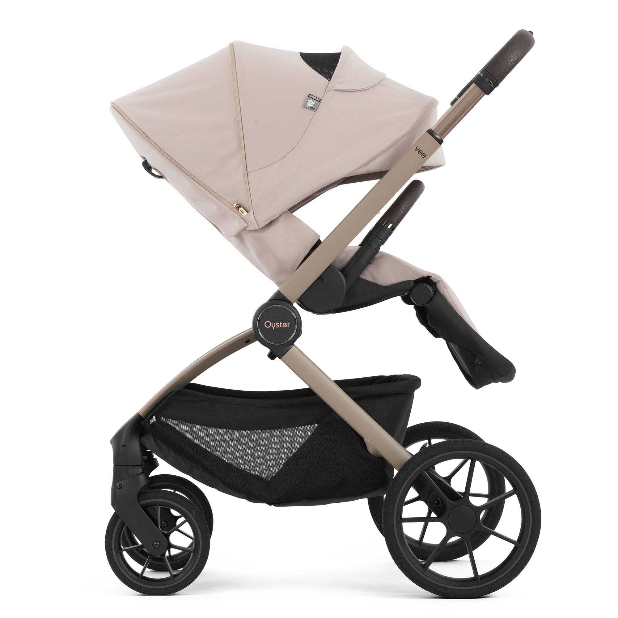Oyster baby prams Oyster Vee Travel System Bundle - Vanilla