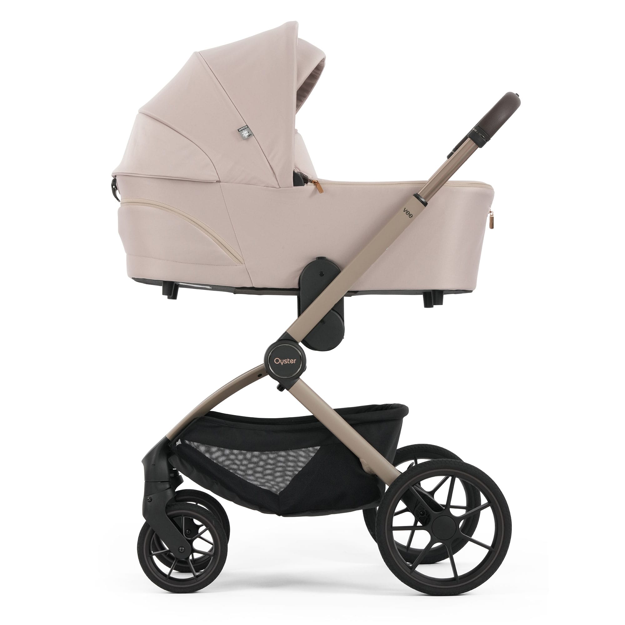 Oyster baby prams Oyster Vee Travel System Bundle - Vanilla