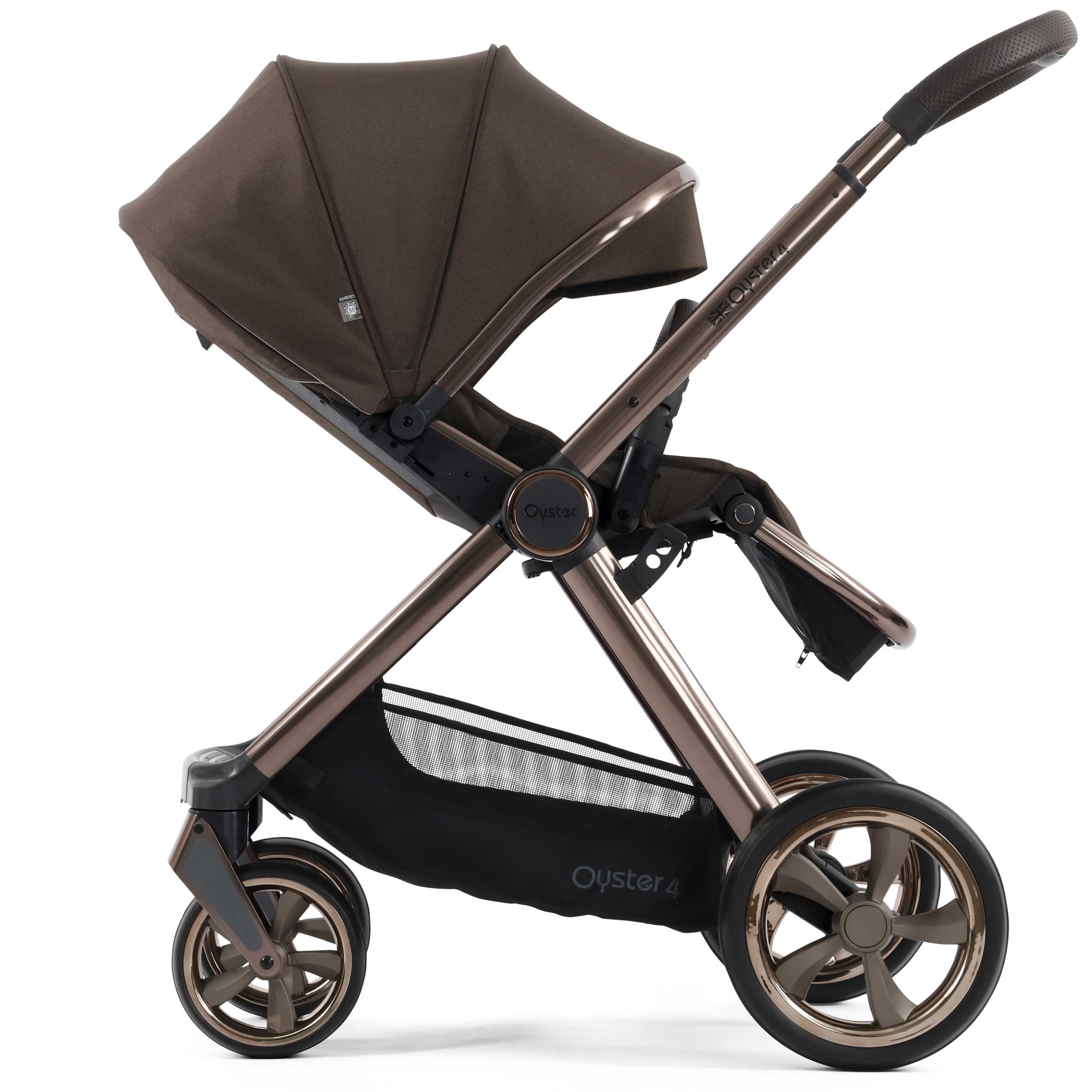 Oyster travel systems BabyStyle Oyster 4 Essential Bundle - Chocolate Velvet