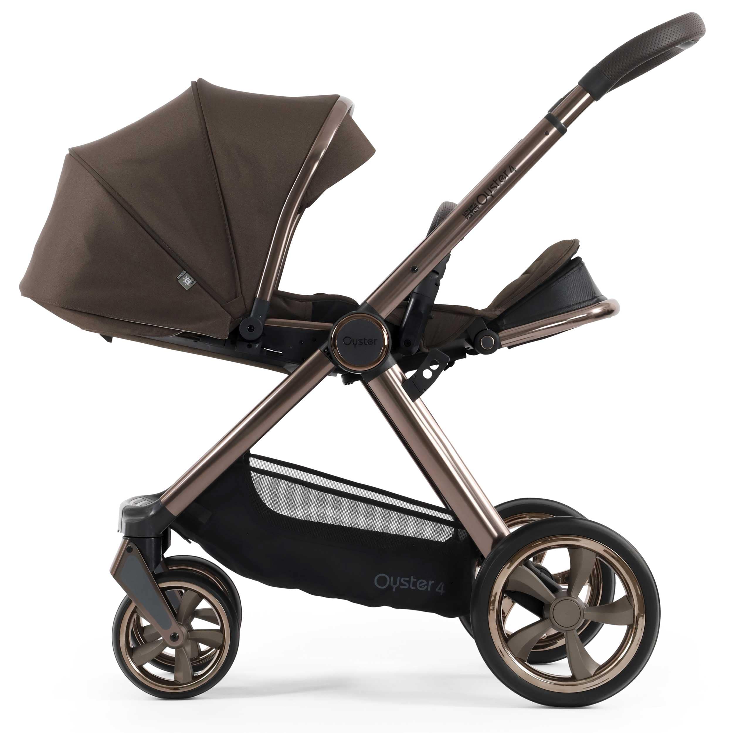 Oyster travel systems BabyStyle Oyster 4 Essential Bundle - Chocolate Velvet