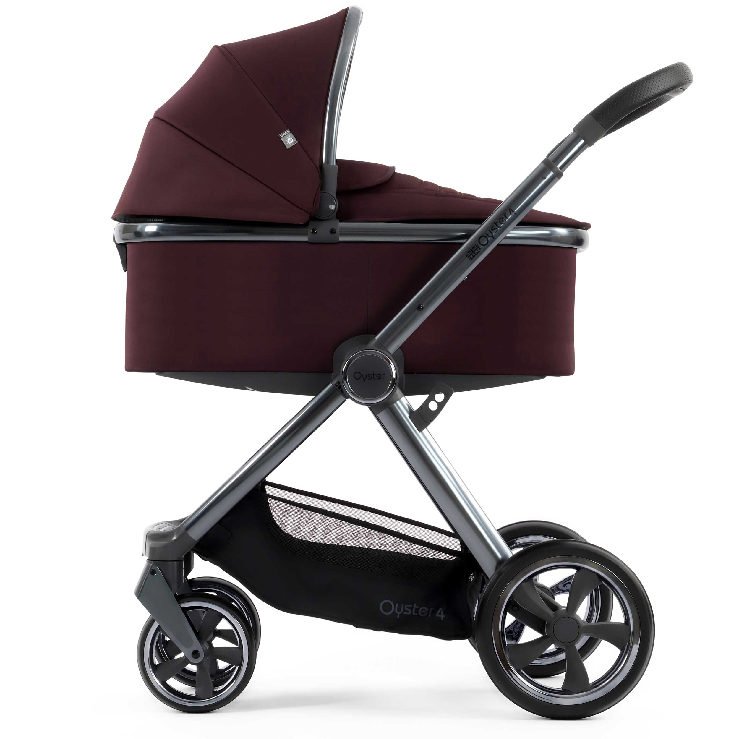Oyster travel systems BabyStyle Oyster 4 Essential Bundle - Mulberry