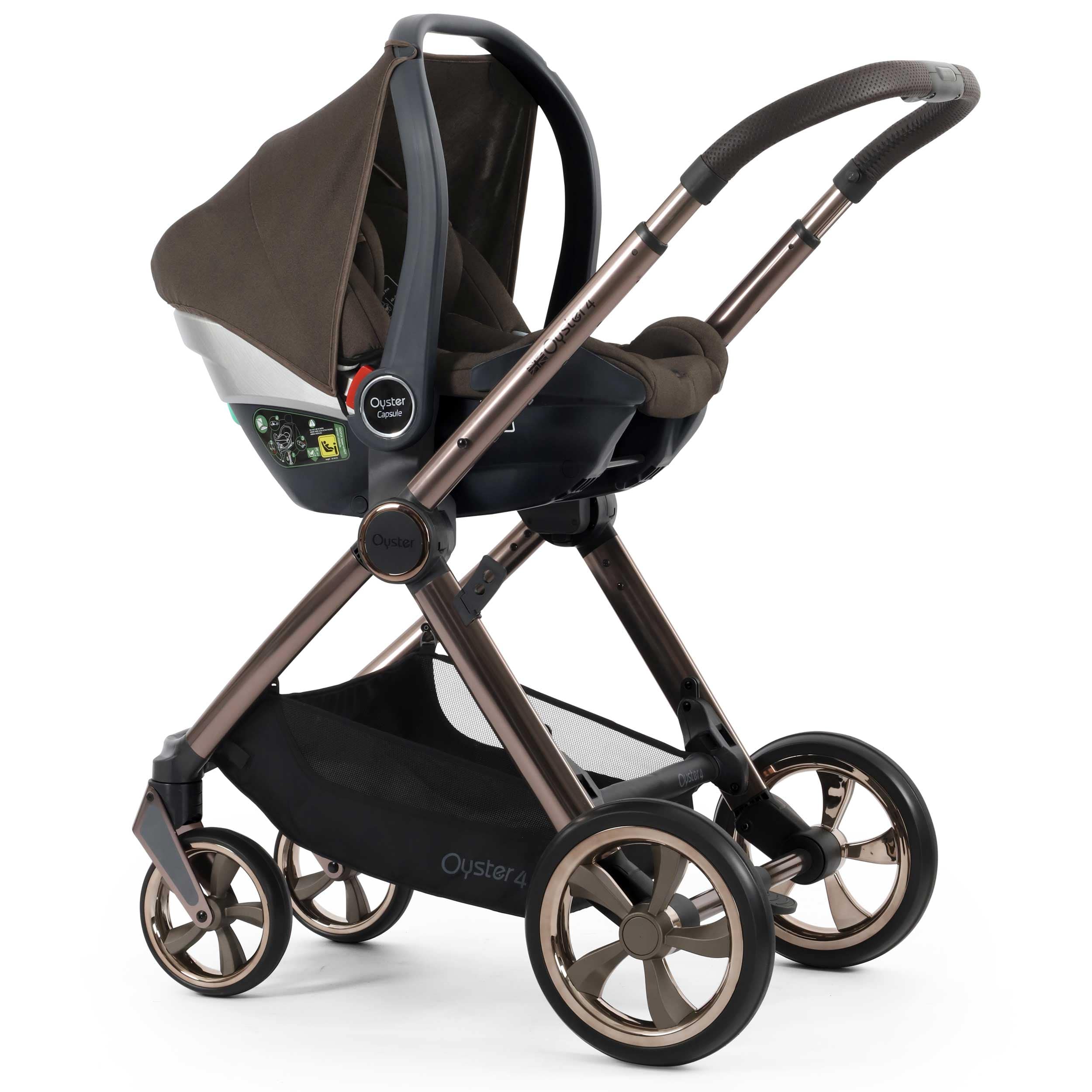 Oyster travel systems BabyStyle Oyster 4 Luxury Bundle - Chocolate Velvet