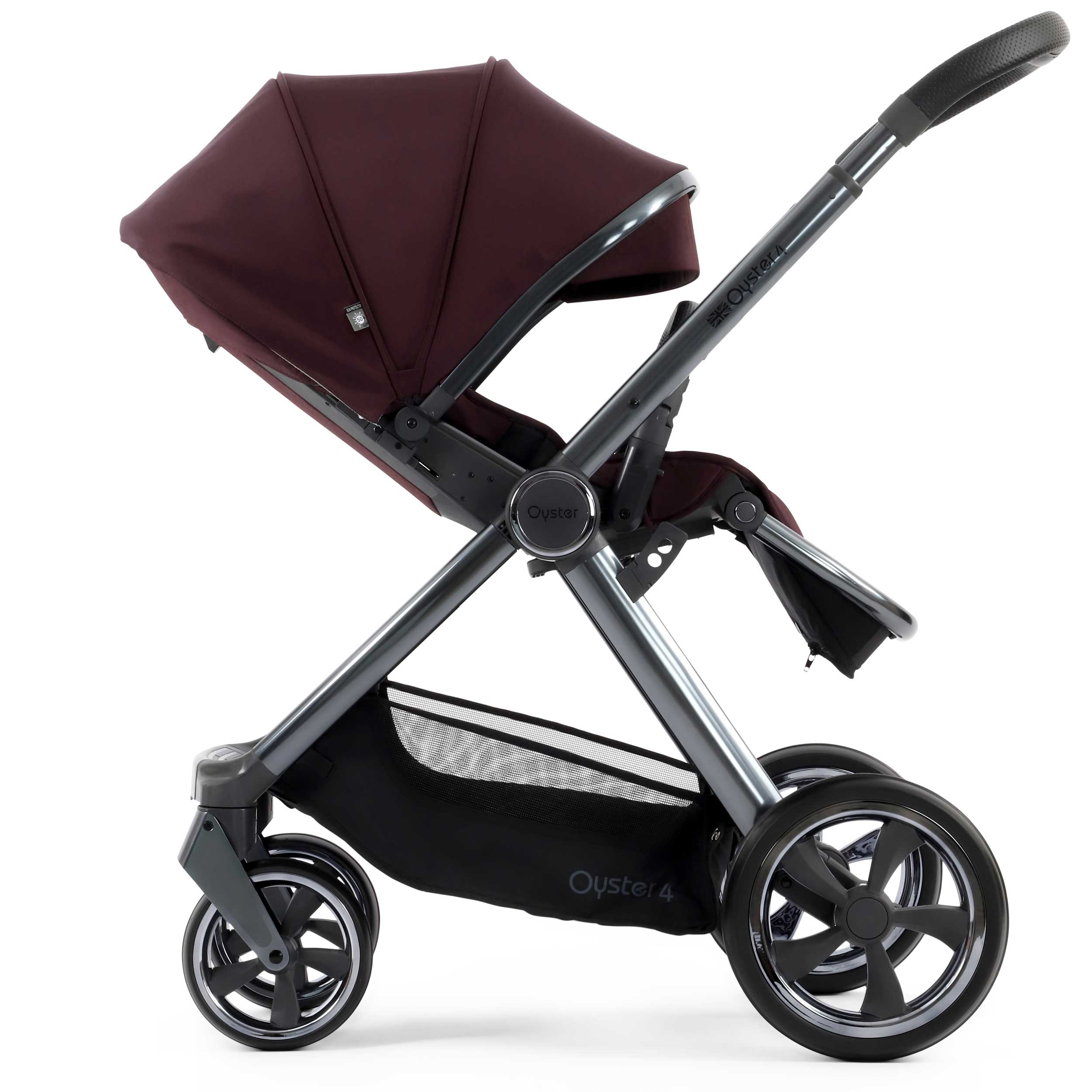 Oyster travel systems BabyStyle Oyster 4 Luxury Bundle - Mulberry