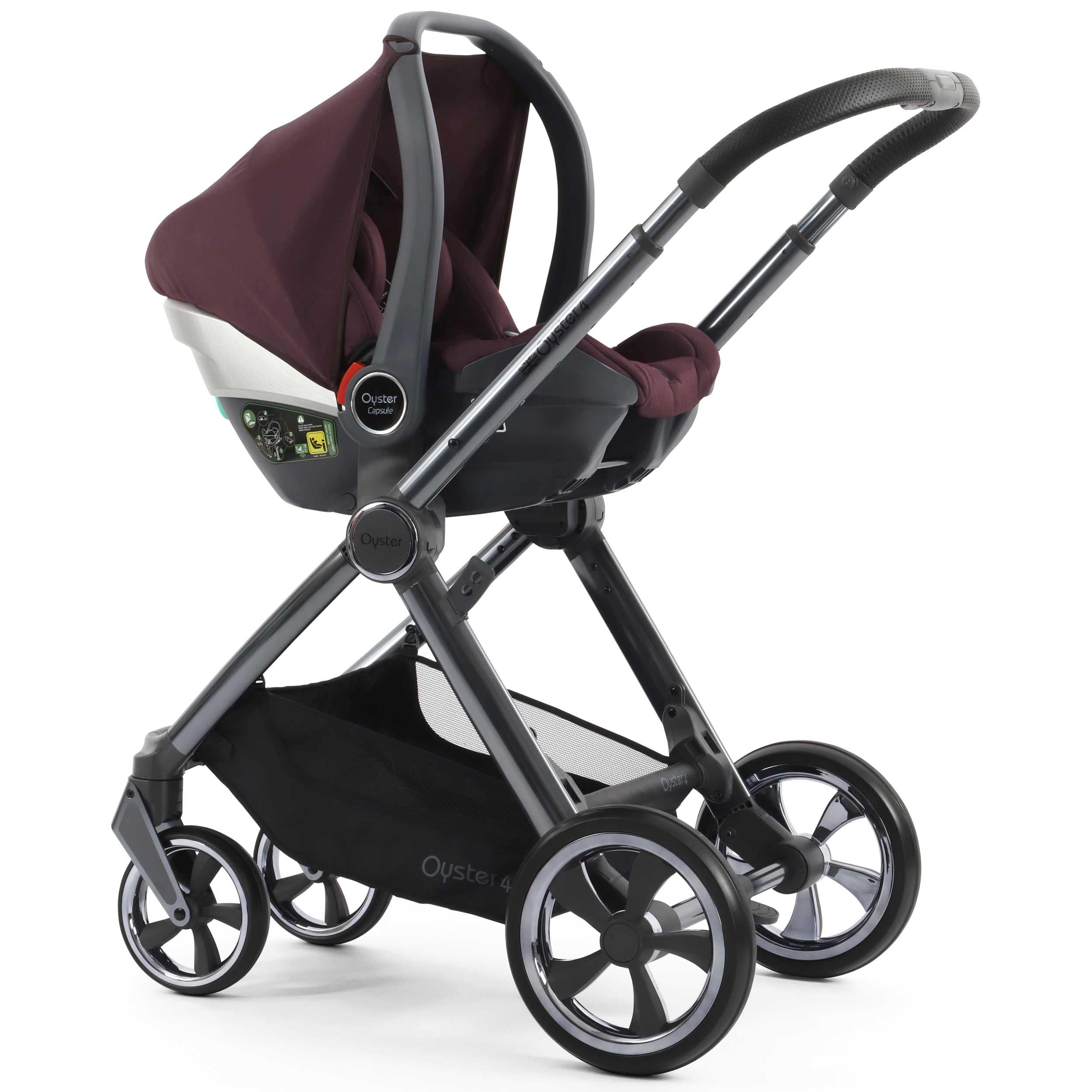 Oyster travel systems BabyStyle Oyster 4 Luxury Bundle - Mulberry