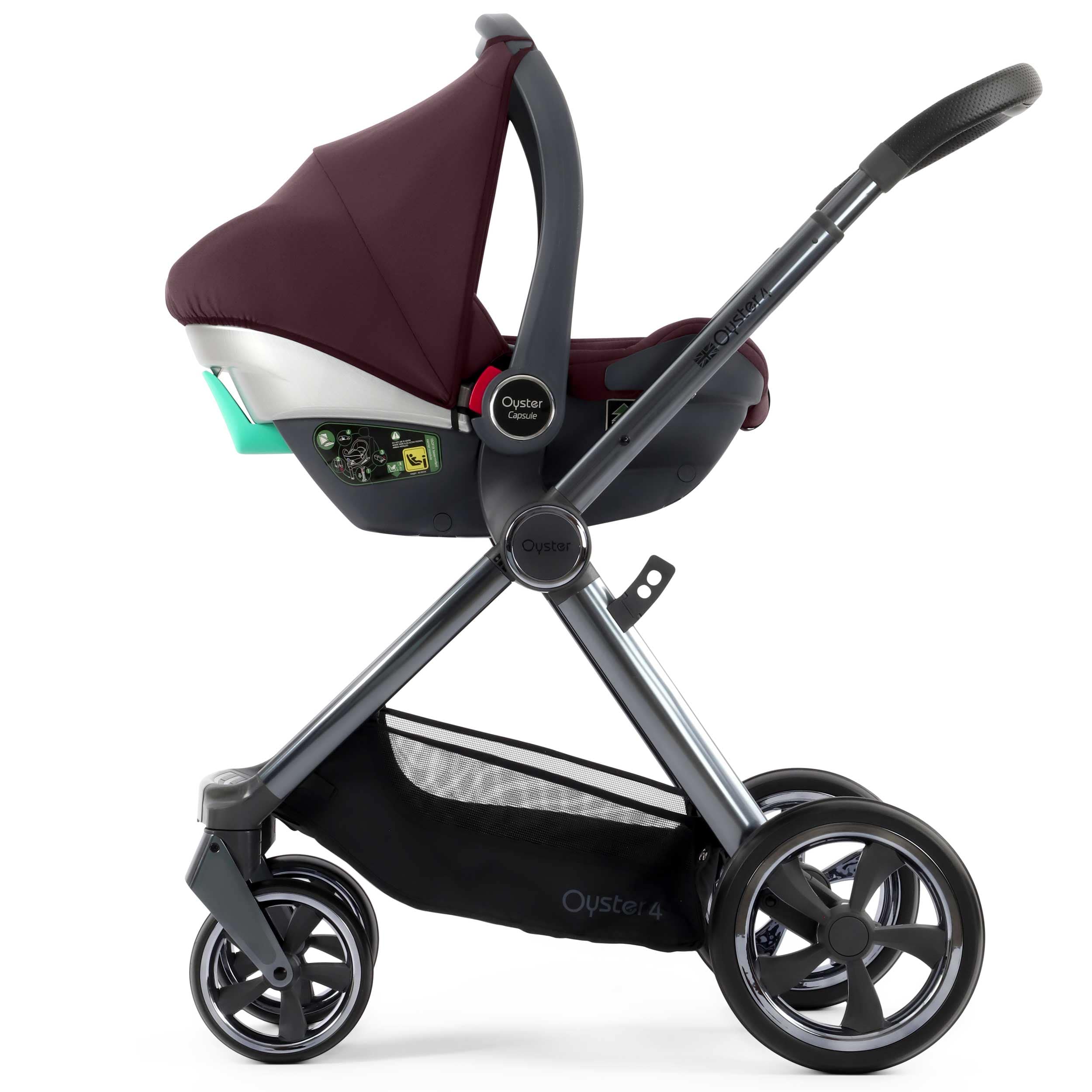 Oyster travel systems BabyStyle Oyster 4 Luxury Bundle - Mulberry