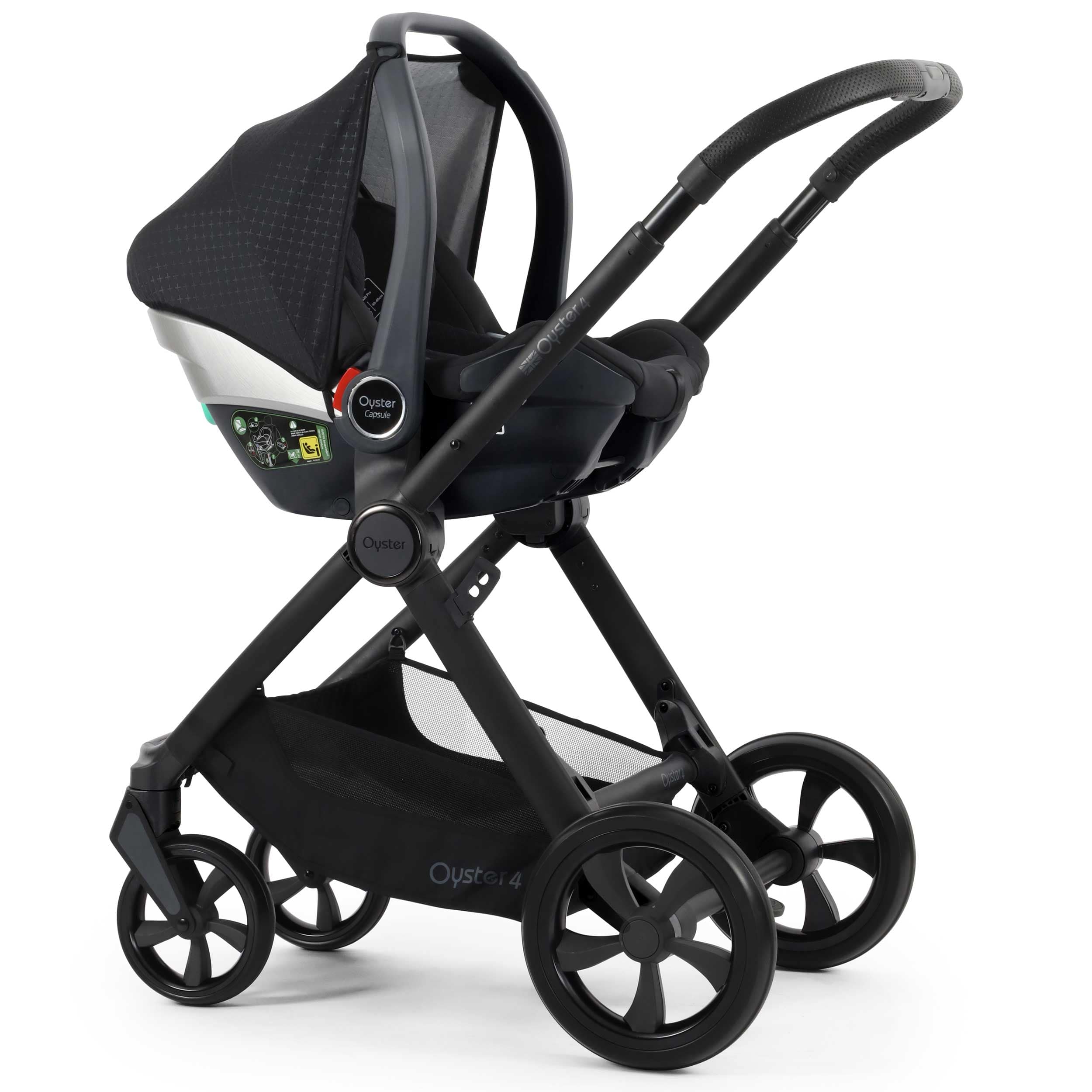 Oyster travel systems BabyStyle Oyster 4 Luxury Bundle - Raven