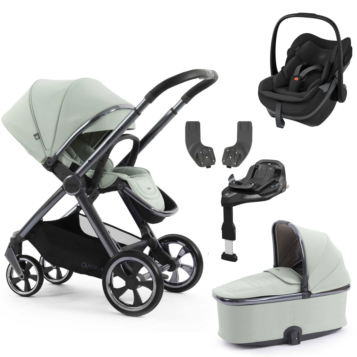 BabyStyle Oyster 4 Essential Bundle - Pistachio