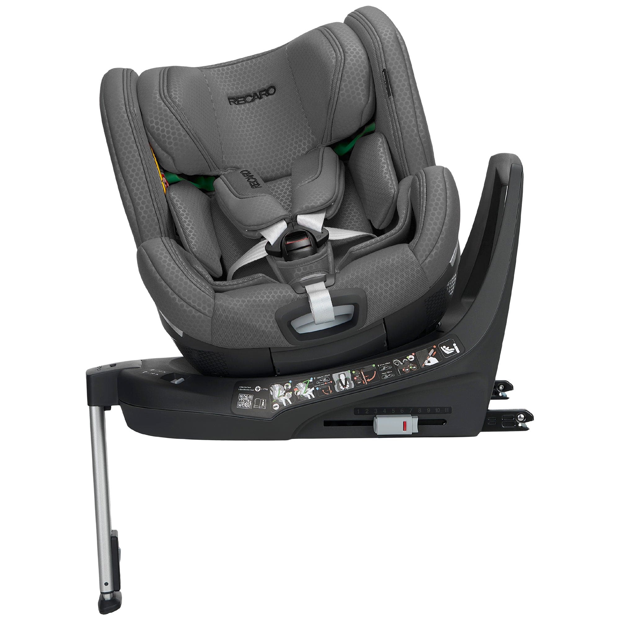 Recaro combination car seats Recaro Xenon 1 Kid Combination Car Seat 61-125cm - Gallent Grey B1103059