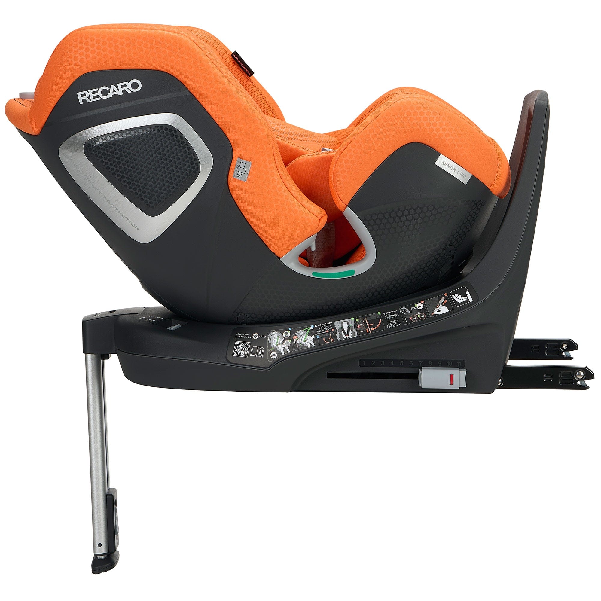 Recaro combination car seats Recaro Xenon 1 Kid Combination Car Seat 61-125cm - Vibrant Orange B1103053