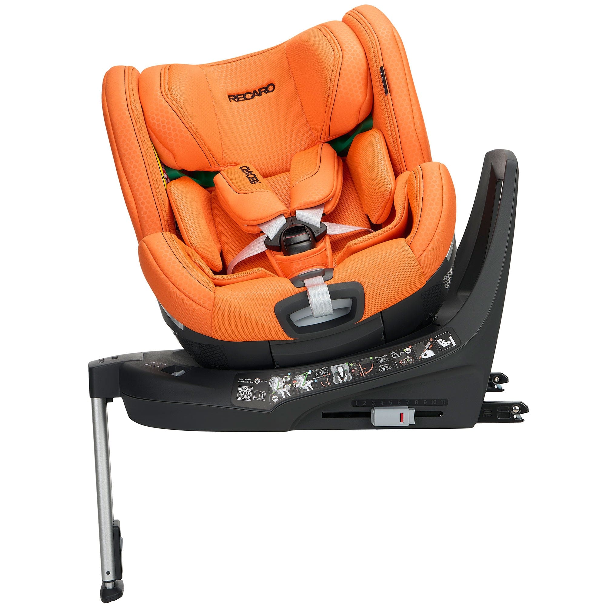 Recaro combination car seats Recaro Xenon 1 Kid Combination Car Seat 61-125cm - Vibrant Orange B1103053