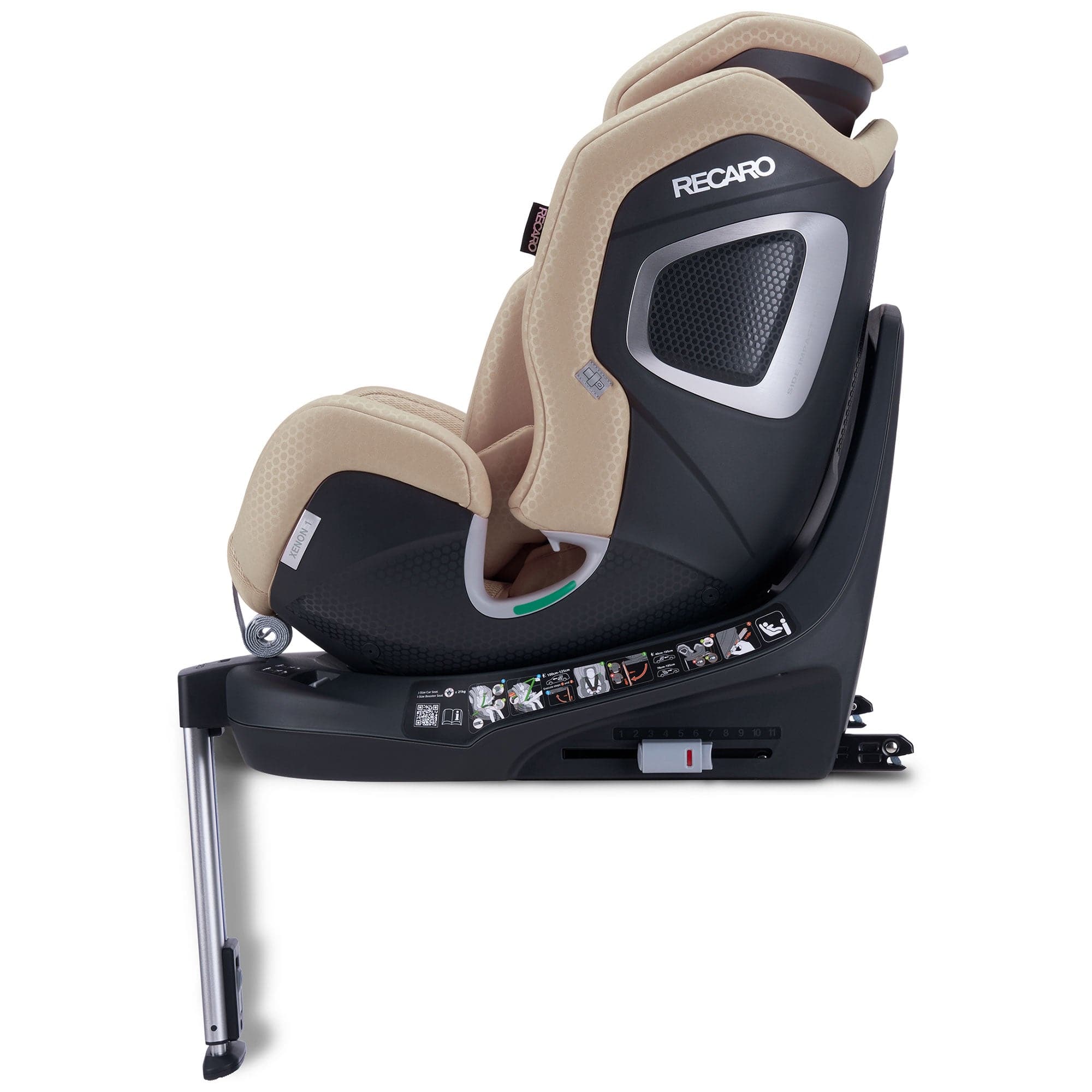 Recaro combination car seats Recaro Xenon 1 Multi Stage Baby Car Seat 40-125cm - Elegant Beige B1102060