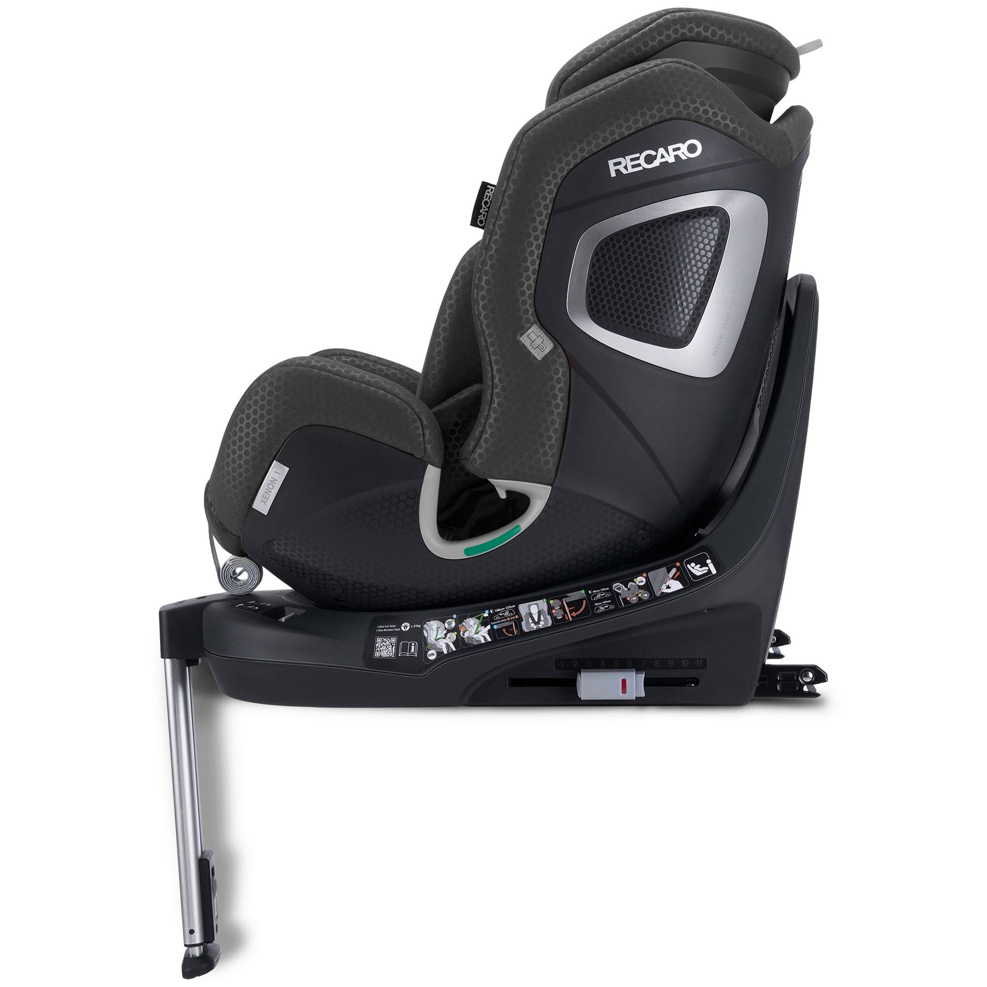 Recaro combination car seats Recaro Xenon 1 Multi Stage Baby Car Seat 40-125cm - Fresh Black B1102051