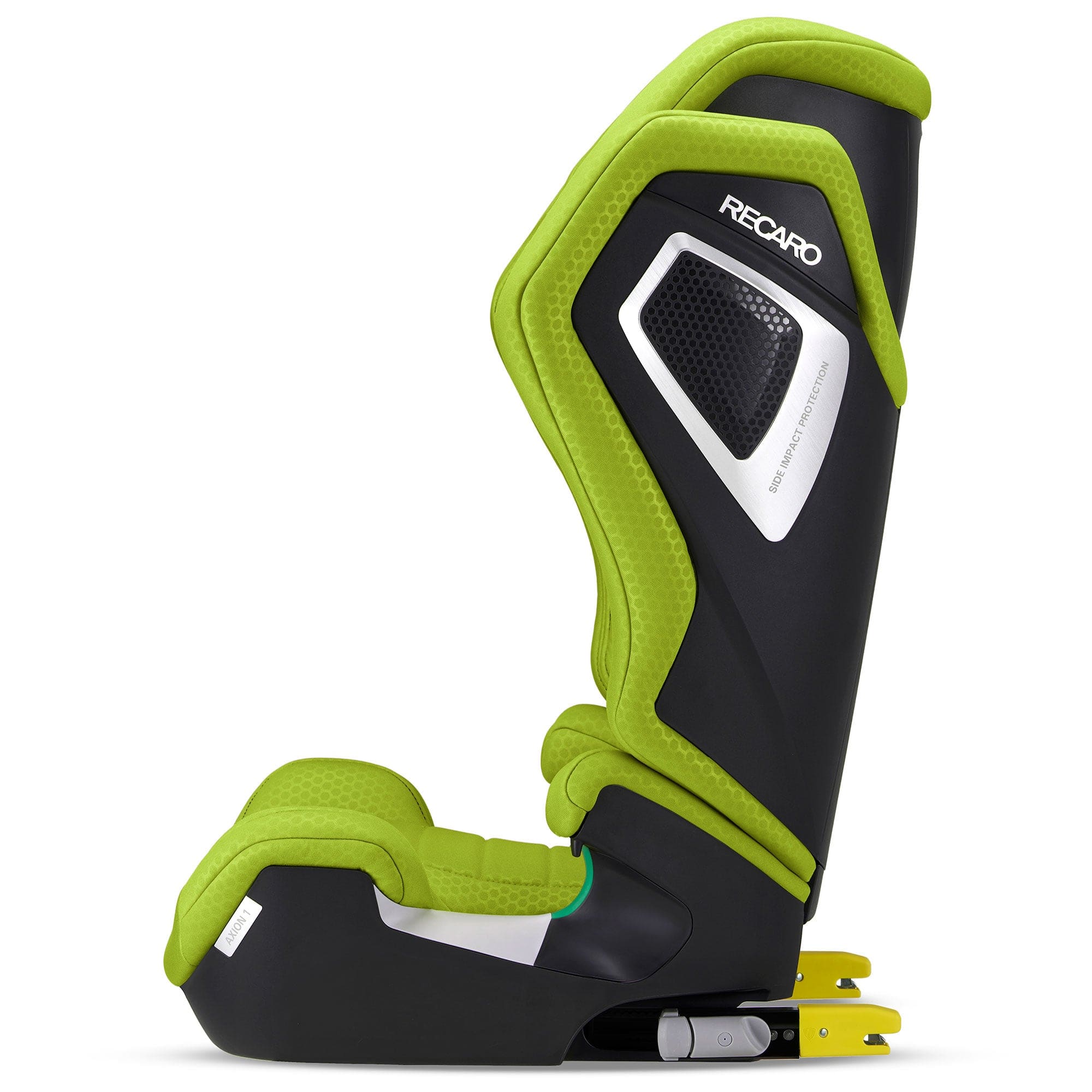 Recaro highback booster seats Recaro Axion 1 High Back Booster Seat - Hello Green B1101005