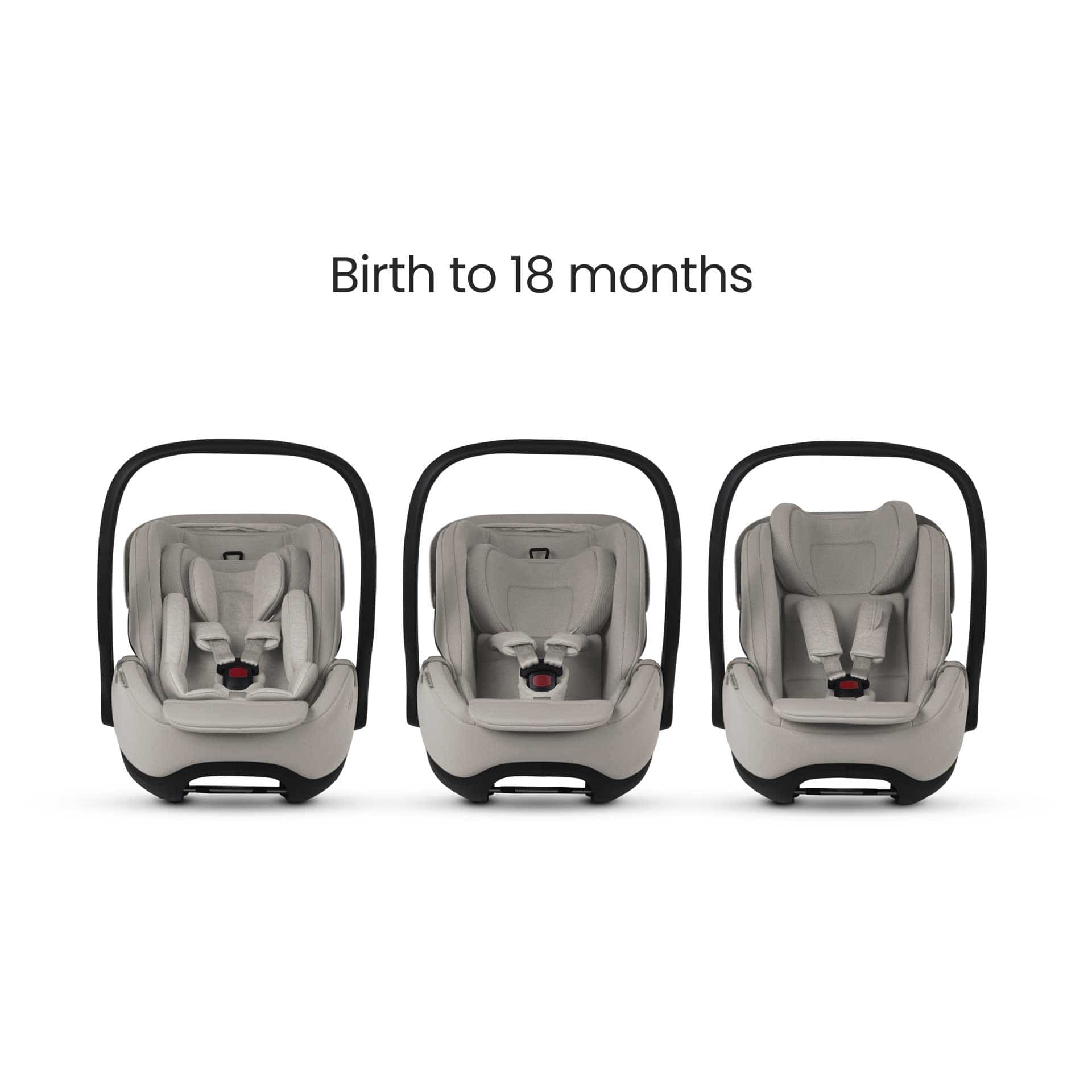 Silver Cross baby car seats Silver Cross Glide Plus 360 Car Seat - Natural Beige