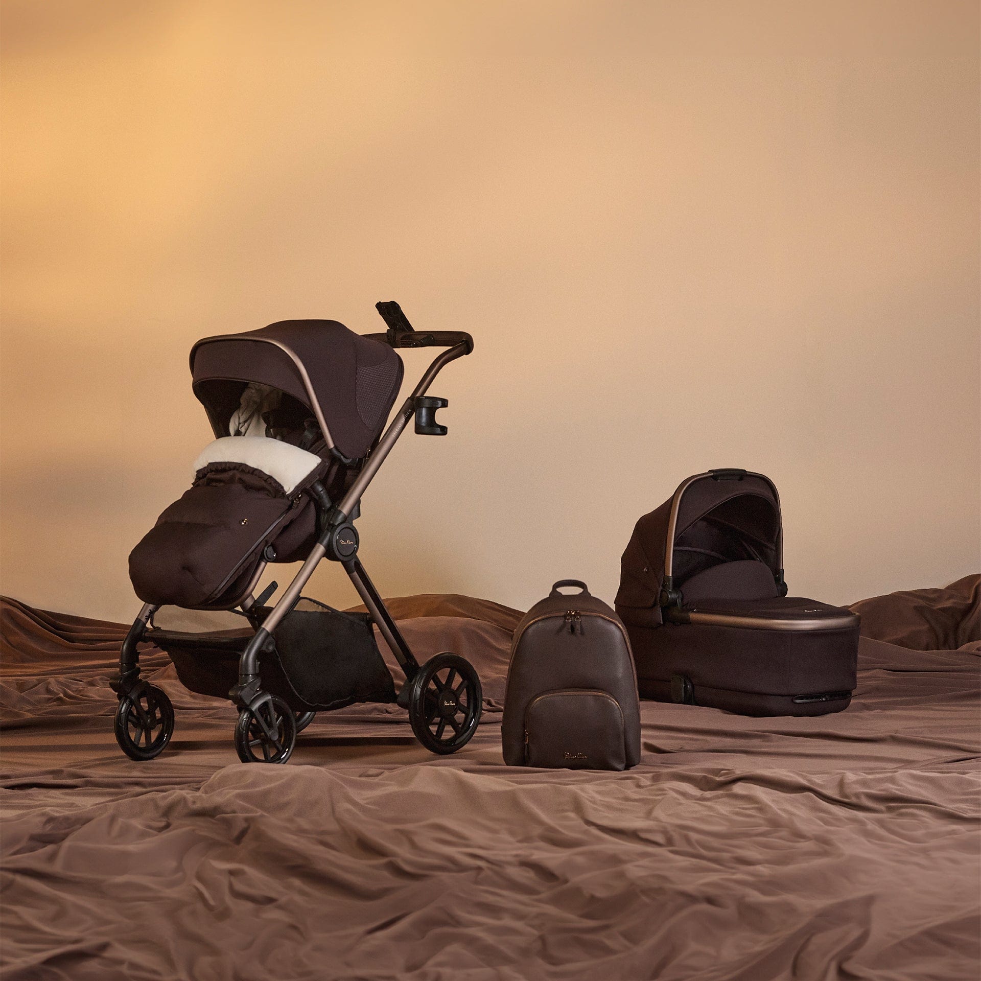 Silver Cross Baby Prams Silver Cross Reef 2 Special Edition Maxi-Cosi Travel System - Ganache
