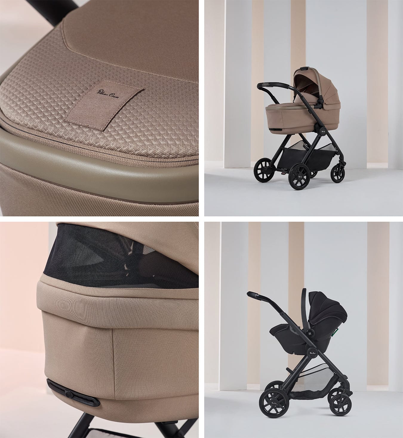 Silver Cross Baby Prams Silver Cross Reef 2 Pram - Mocha IRC-MO