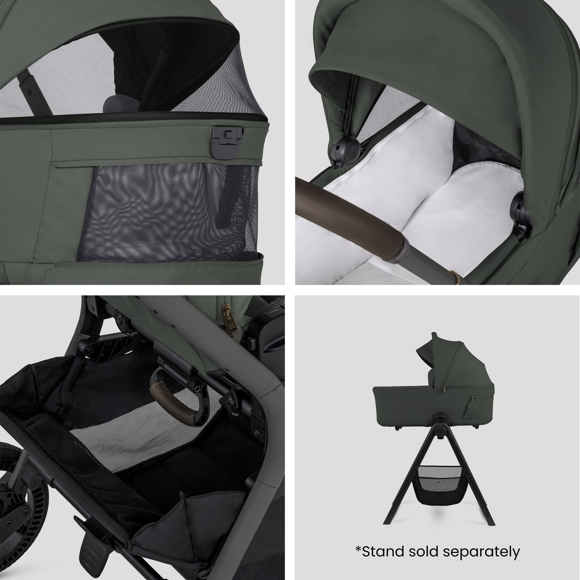 Silver Cross baby prams Silver Cross Breez Accessory Bundle - Pewter IBA.PW1
