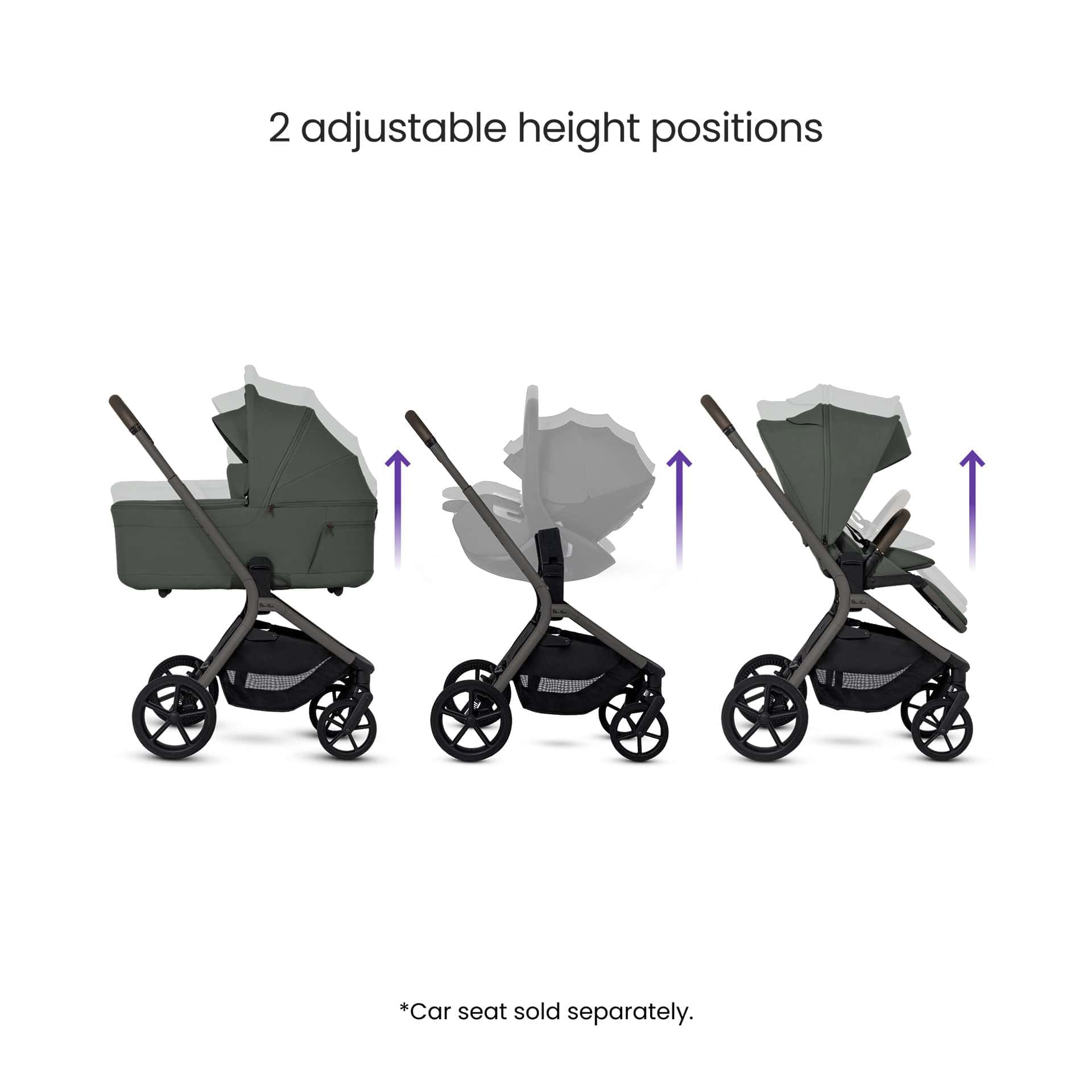 Silver Cross baby prams Silver Cross Breez Accessory Bundle - Pewter IBA.PW1