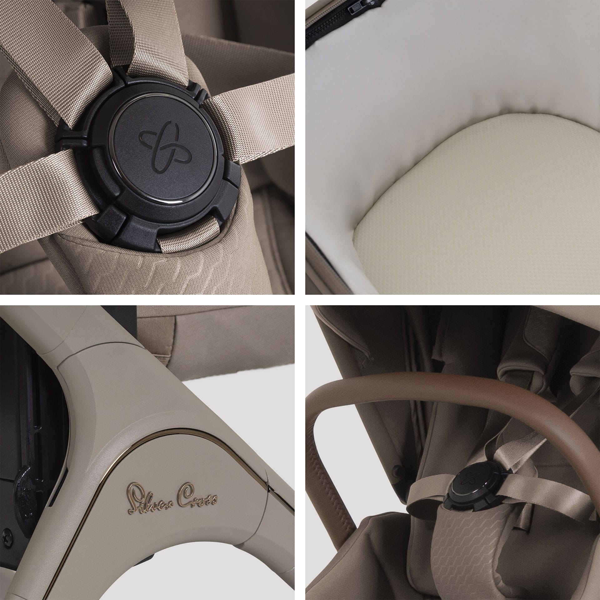 Silver Cross baby prams Silver Cross Cove 2 Accessory Bundle - Champagne 23096-CHA