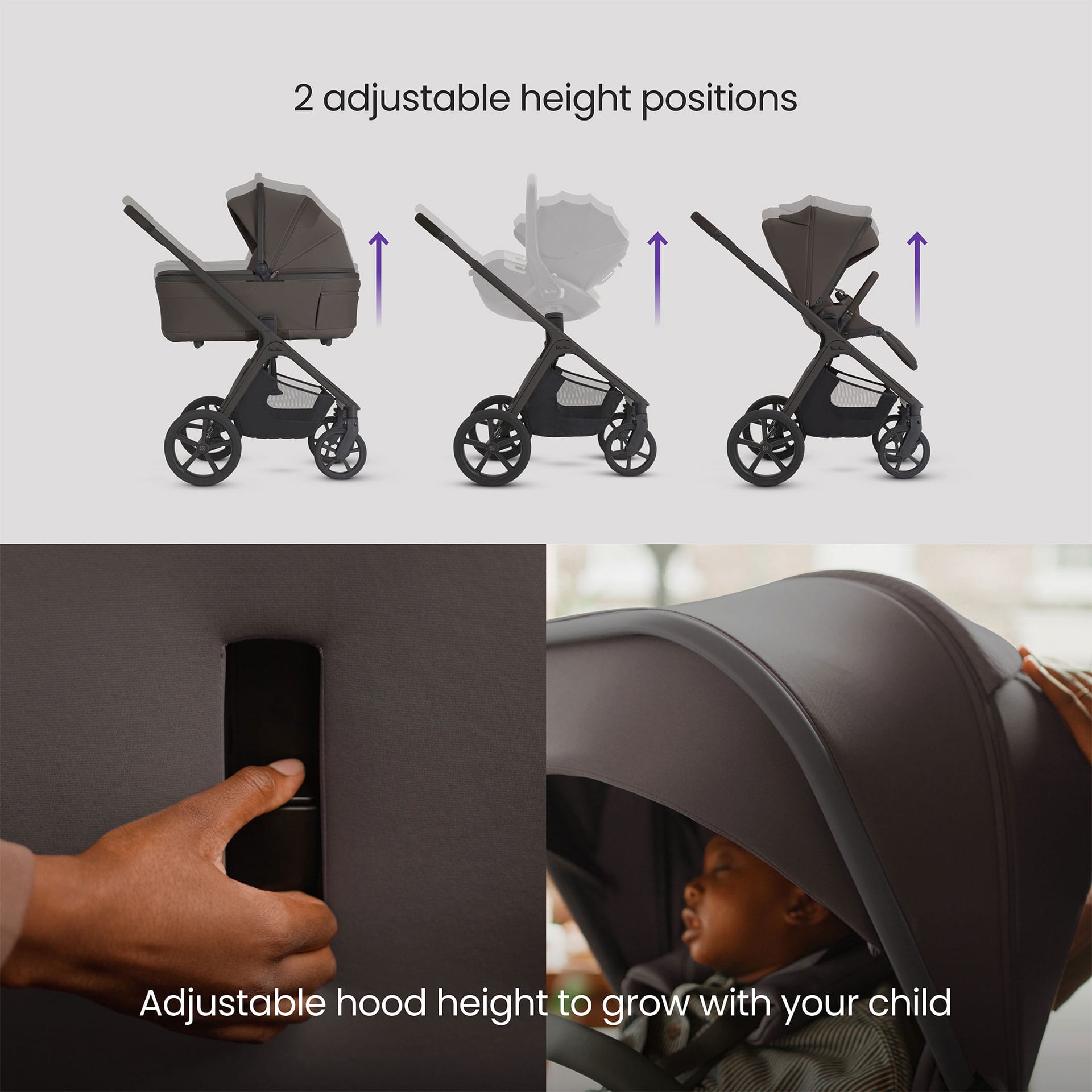Silver Cross baby prams Silver Cross Cove 2 Accessory Bundle - Chocolate 23096-CHO
