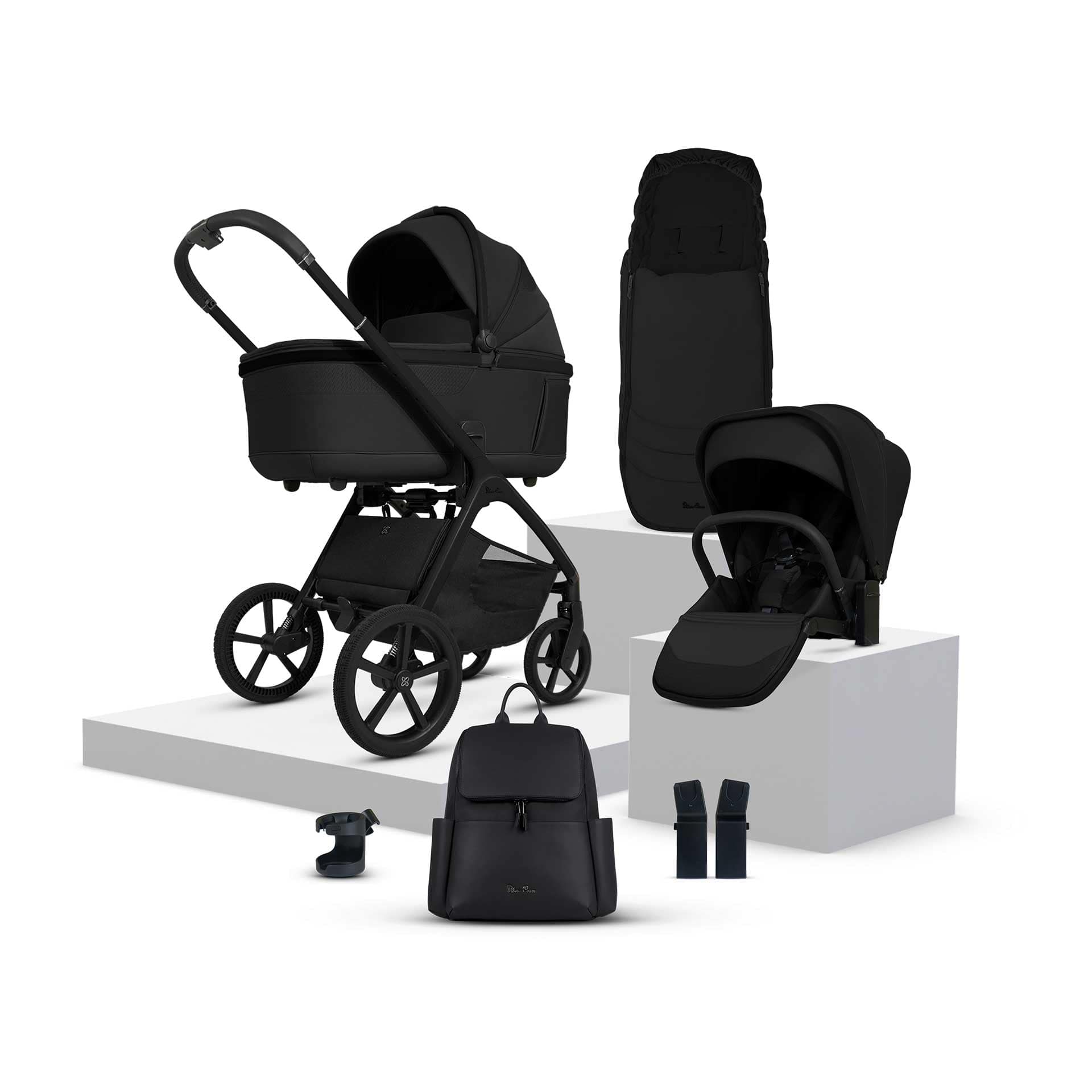 Silver Cross baby prams Silver Cross Cove Accessory Bundle - Onyx IC.OX