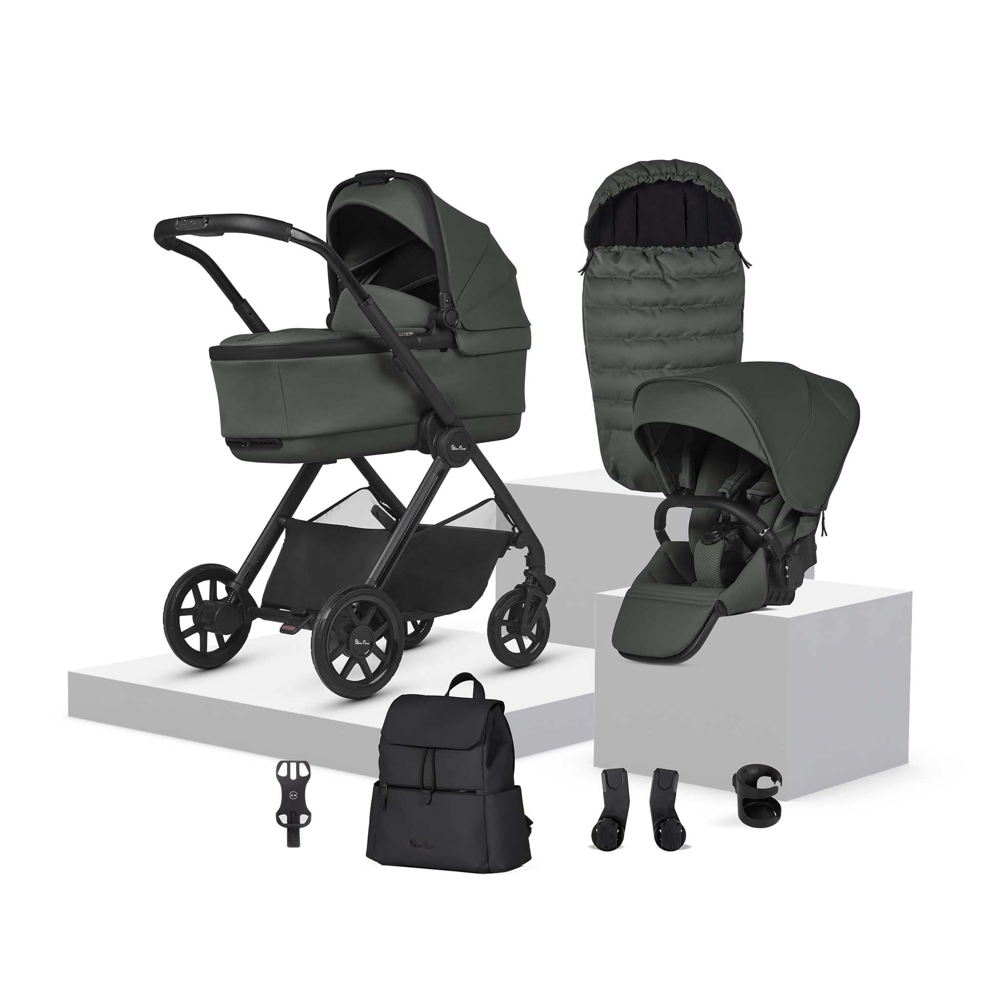 Silver Cross baby prams Silver Cross Reef 2 Accessory Bundle - Pewter IR2.PT