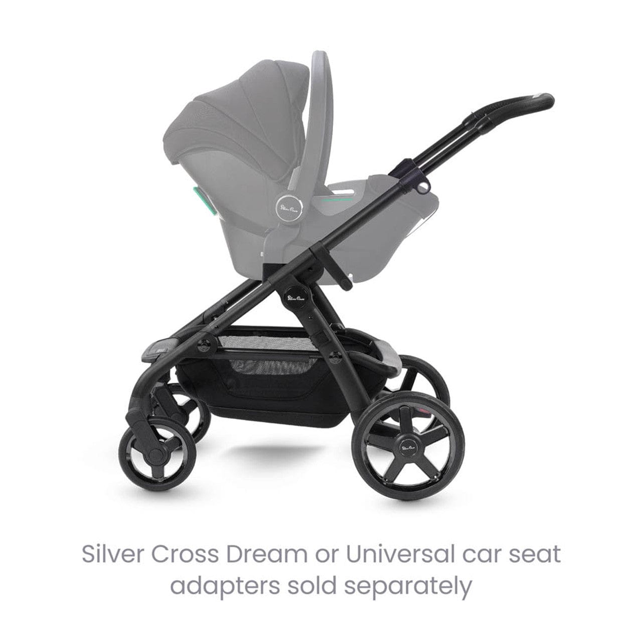 Silver Cross baby prams Silver Cross Wave 3 Growing Family Bundle - Onyx 19140-GRF-ONX