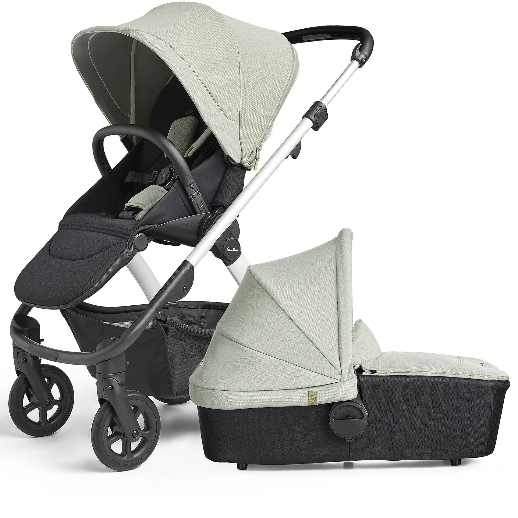 Silver Cross baby prams Silver Cross Tide 3 in 1 Pram System - Sage SX2292.SA