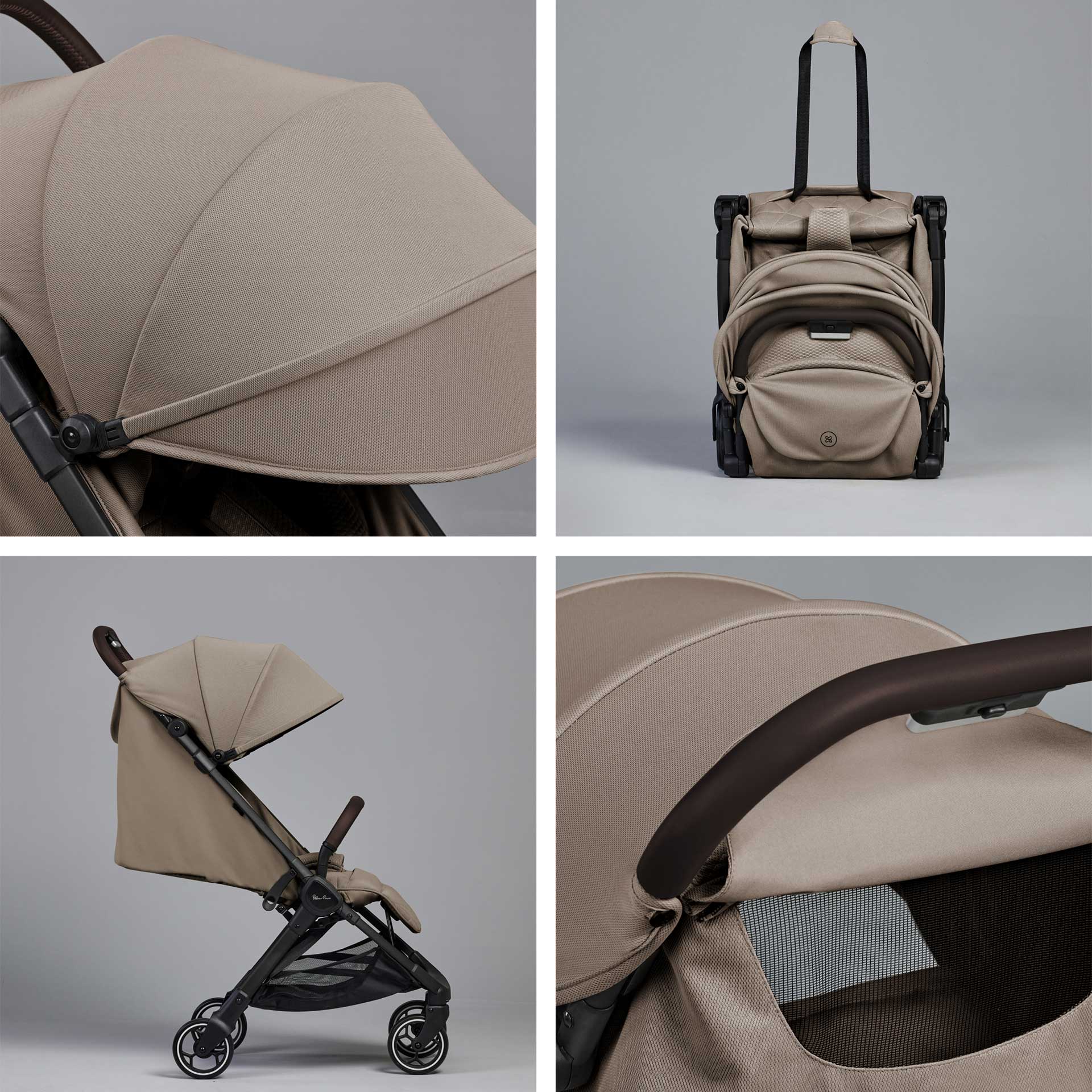 Silver Cross baby pushchairs Silver Cross Clic 2 Compact Pushchair - Cobble