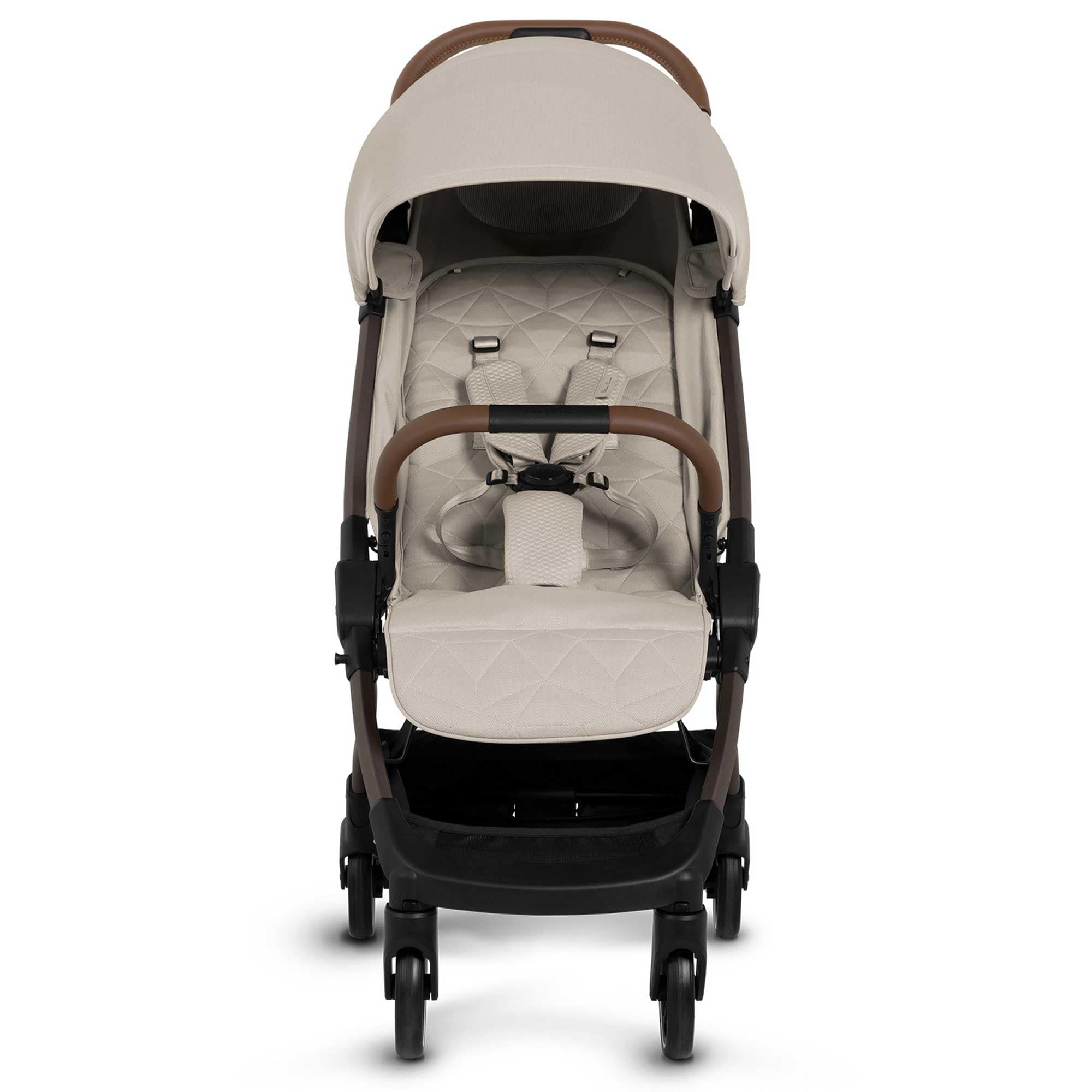 Silver Cross baby pushchairs Silver Cross Clic 2 Compact Pushchair - Latte