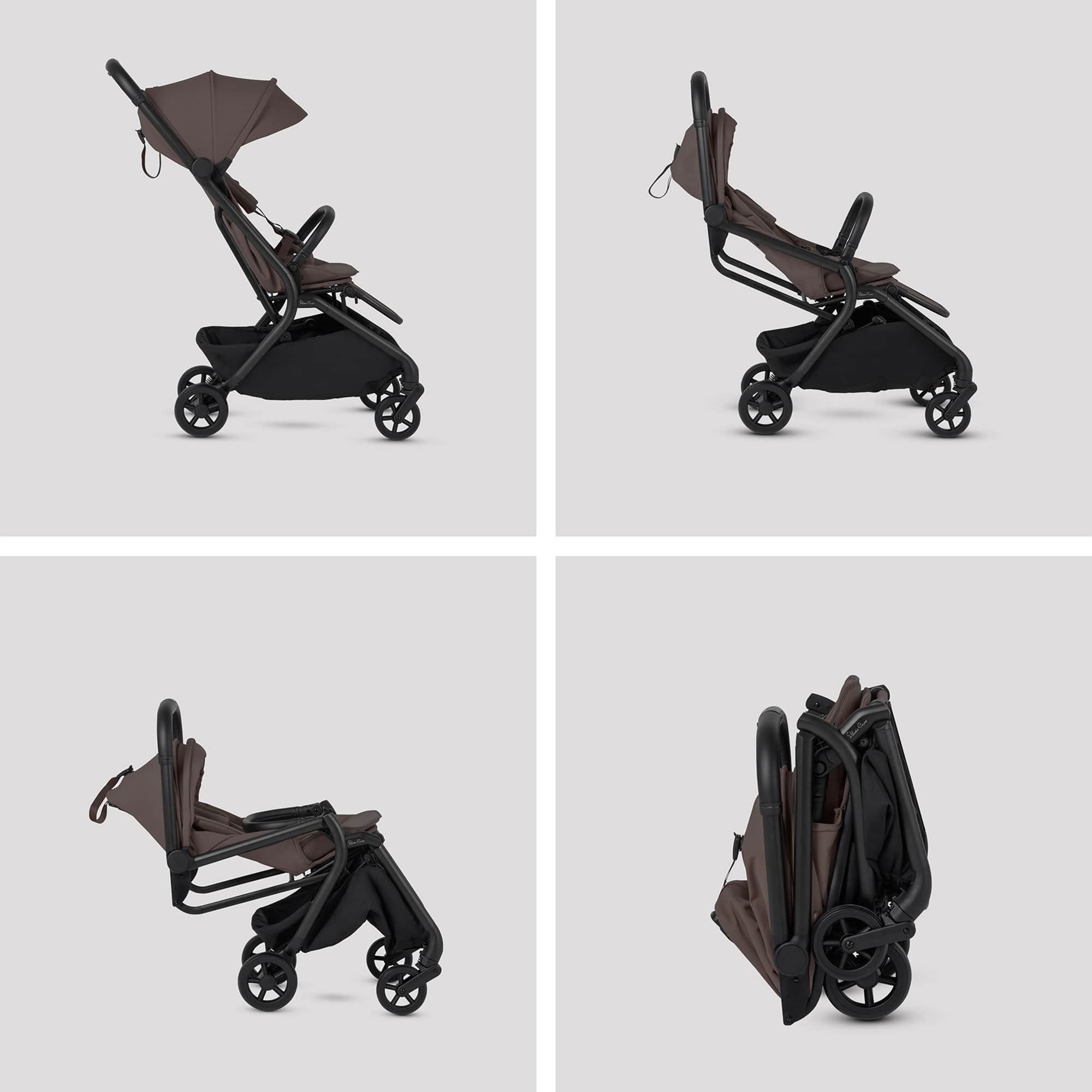 Silver Cross baby pushchairs Silver Cross Nia Stroller - Chocolate SX2347.CT