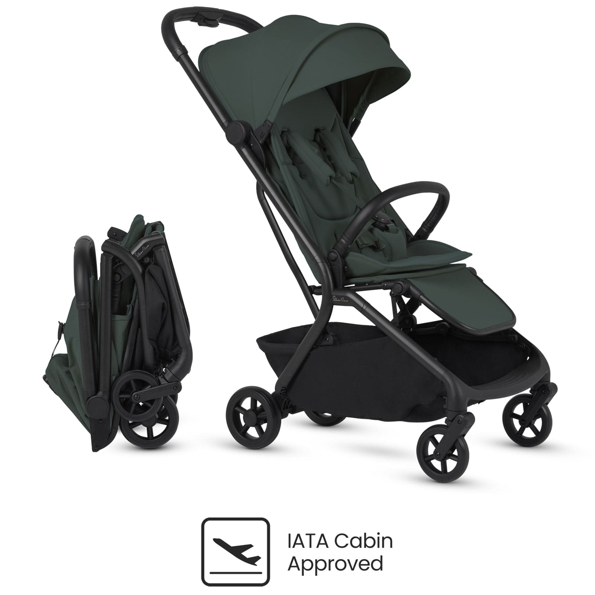 Silver Cross baby pushchairs Silver Cross Nia Stroller - Conifer SX2347.CF