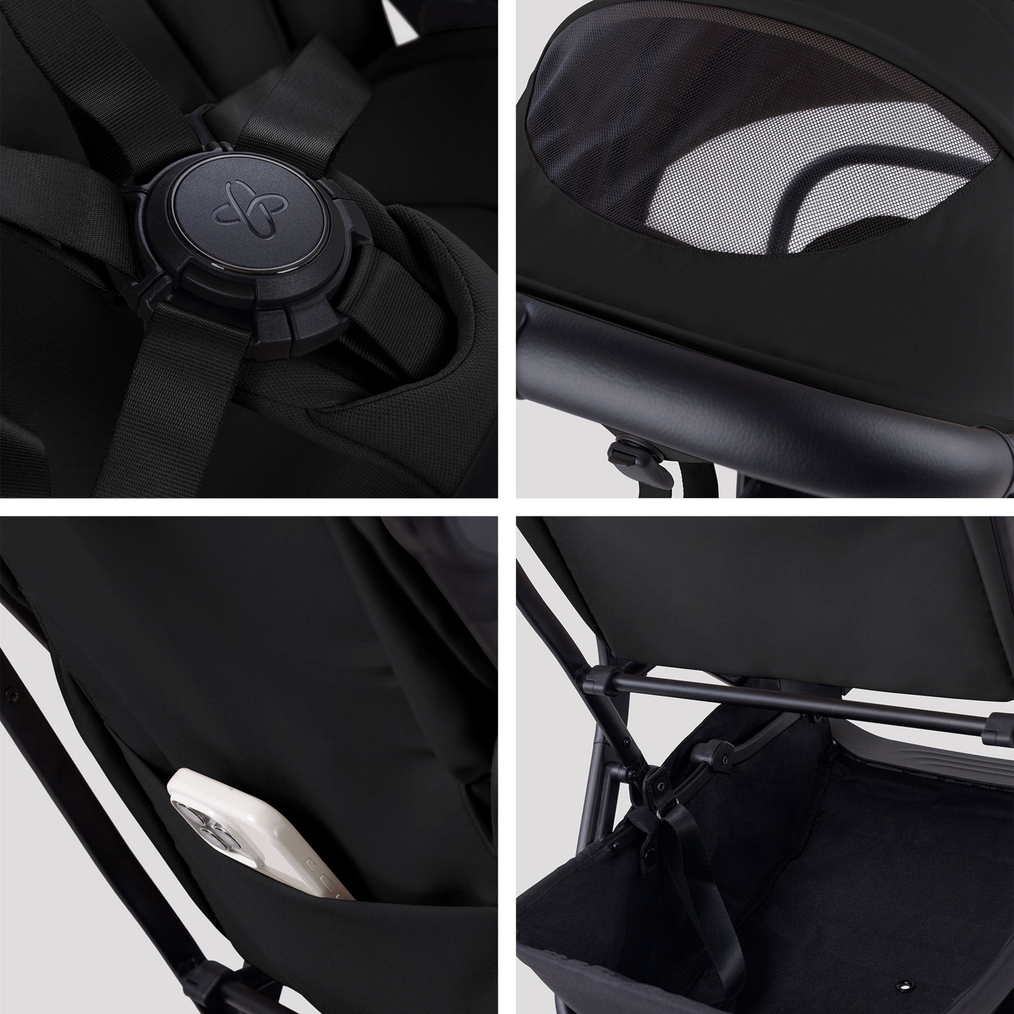 Silver Cross baby pushchairs Silver Cross Nia Stroller - Onyx SX2347.OX
