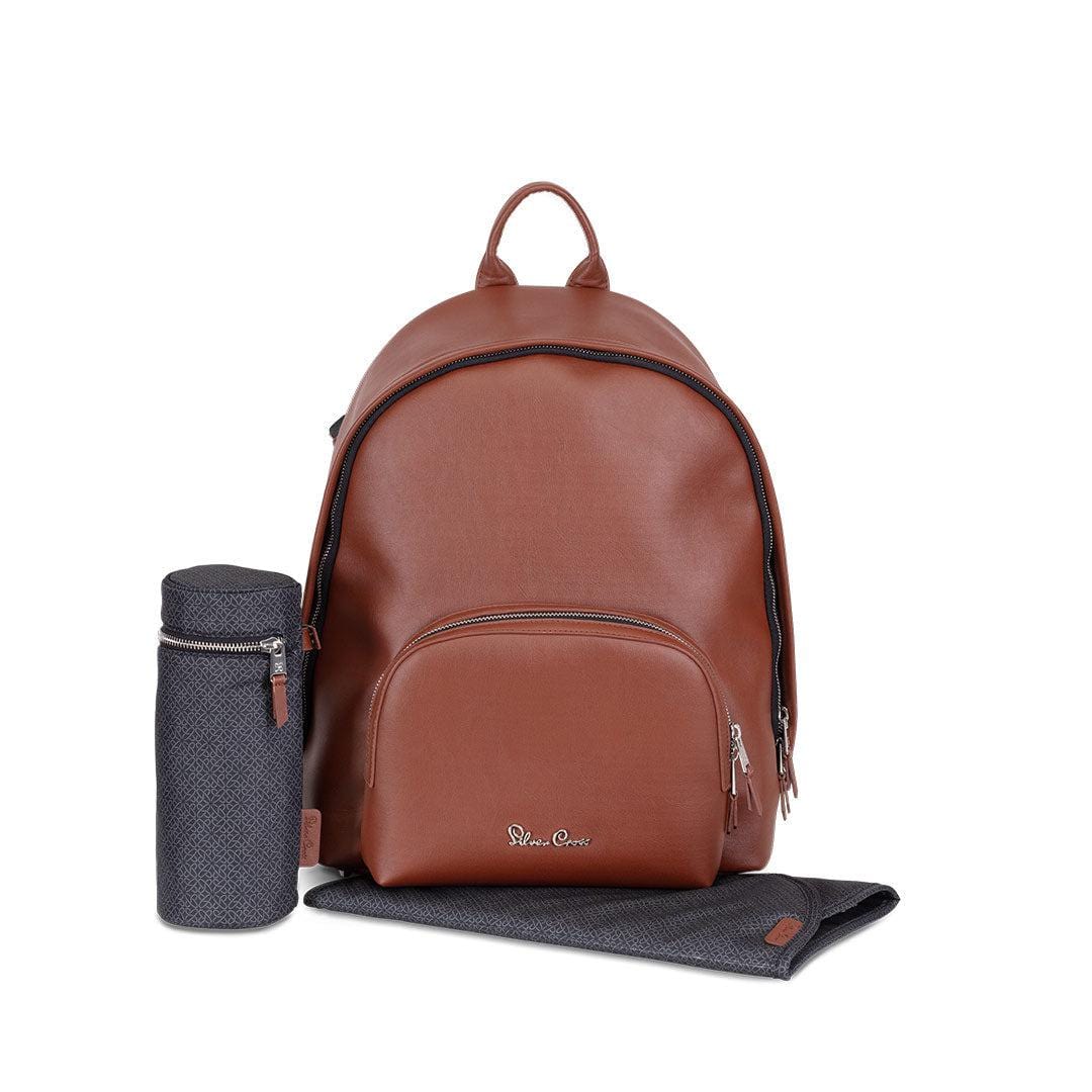 Silver Cross changing bags Silver Cross Vegan Rucksack Changing Bag Tan SX5233.TN