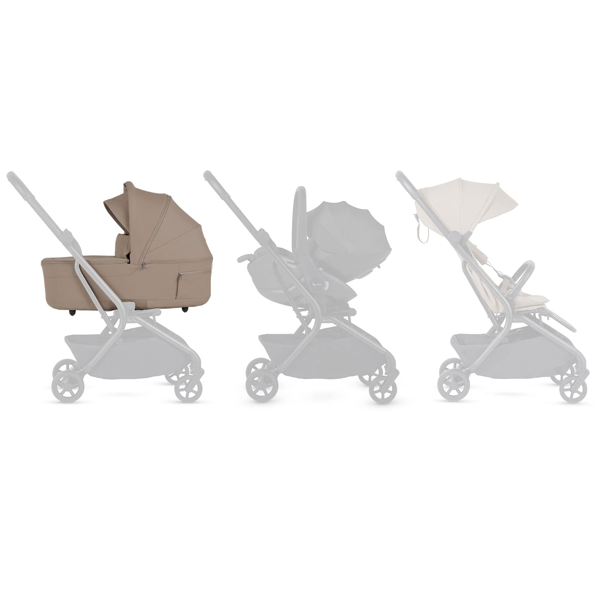 Silver Cross chassis & carrycots Silver Cross Nia Carrycot - Champagne SX2348.CP