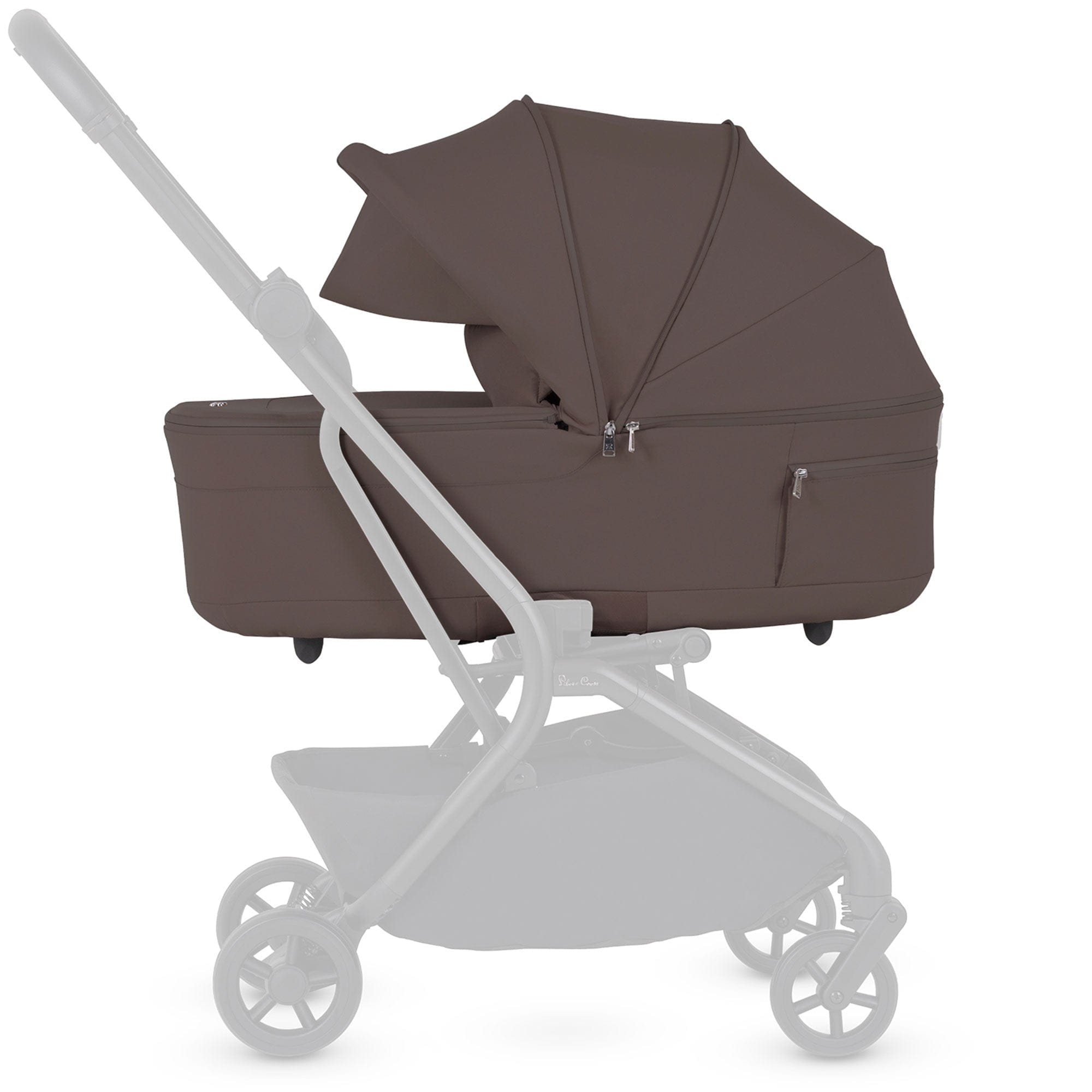 Silver Cross chassis & carrycots Silver Cross Nia Carrycot - Chocolate SX2348.CT