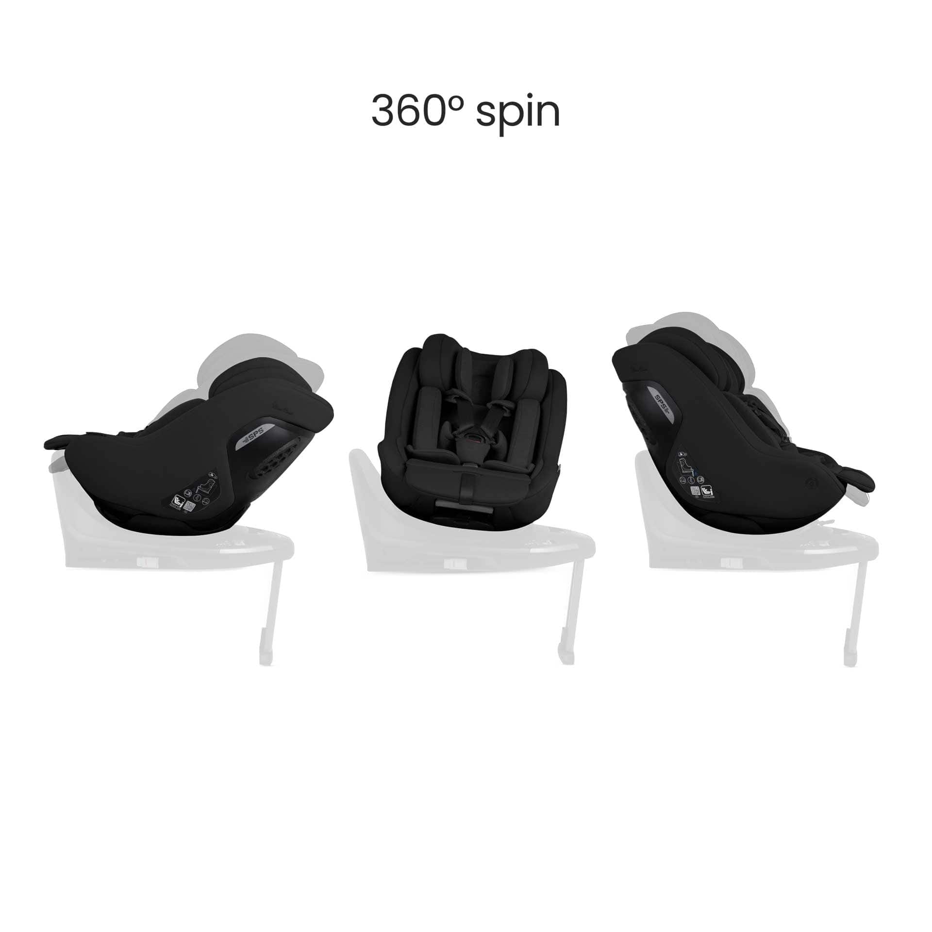 Silver Cross combination car seats Silver Cross Approach Plus 360 Car Seat - Iconic Black