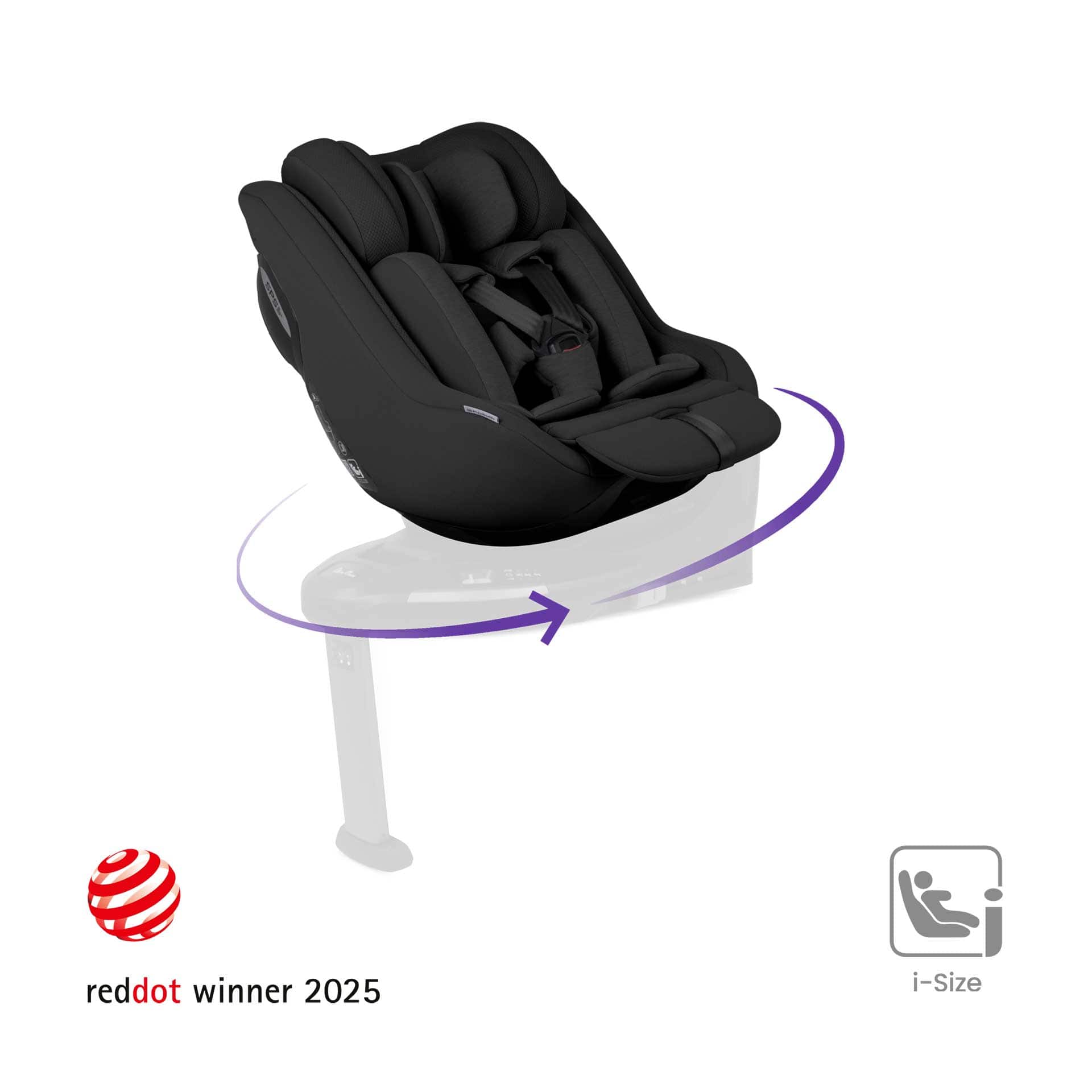 Silver Cross combination car seats Silver Cross Approach Plus 360 Car Seat - Iconic Black