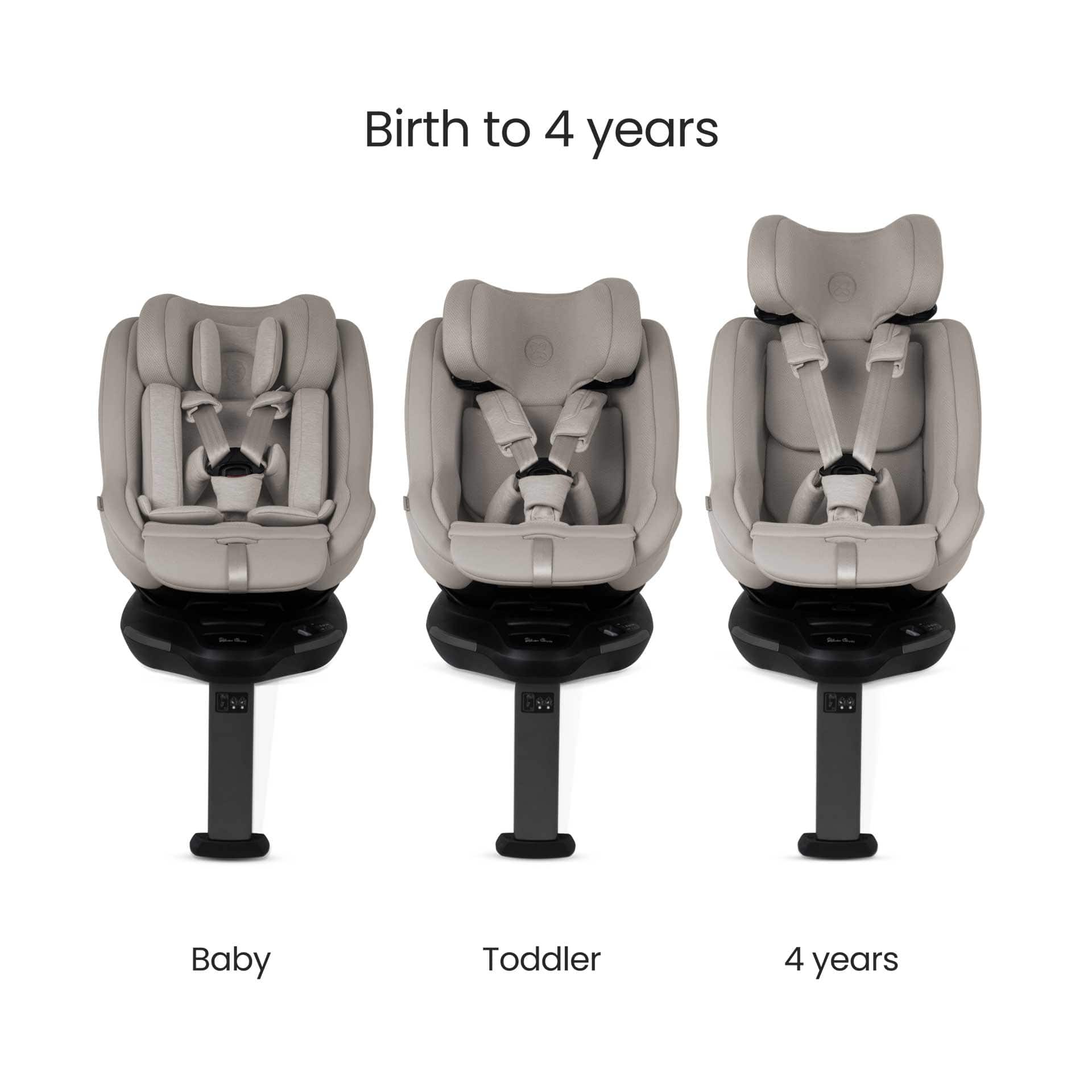 Silver Cross combination car seats Silver Cross Approach Plus 360 Car Seat - Natural Beige
