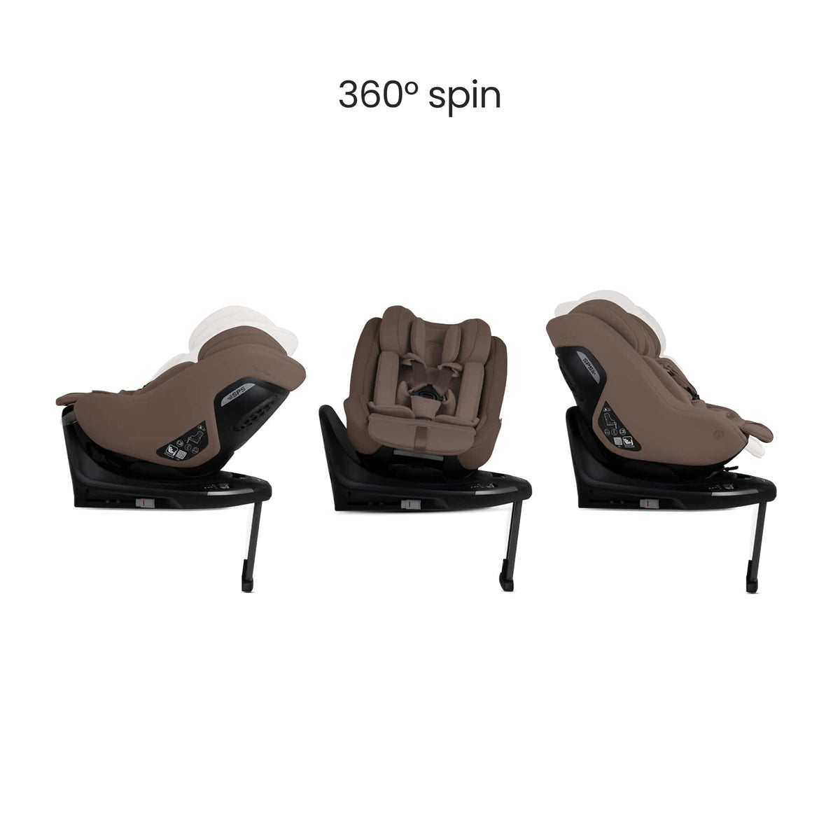 Silver Cross combination car seats Silver Cross Approach Plus 360 Car Seat - Timeless Cocoa
