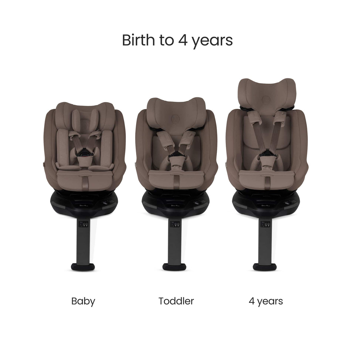 Silver Cross combination car seats Silver Cross Approach Plus 360 Car Seat - Timeless Cocoa