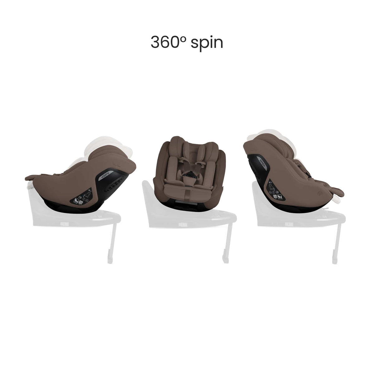 Silver Cross combination car seats Silver Cross Approach Plus 360 Car Seat - Timeless Cocoa