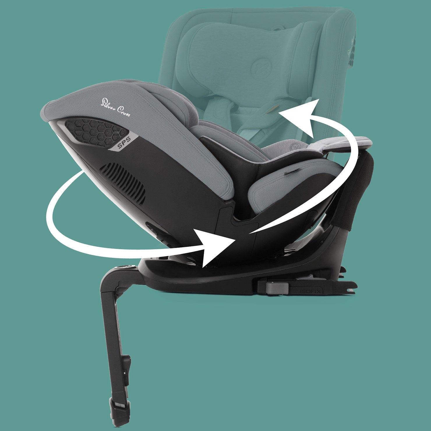 Silver Cross combination car seats Silver Cross Motion 2 All Size Car Seat - Glacier SX452.GL