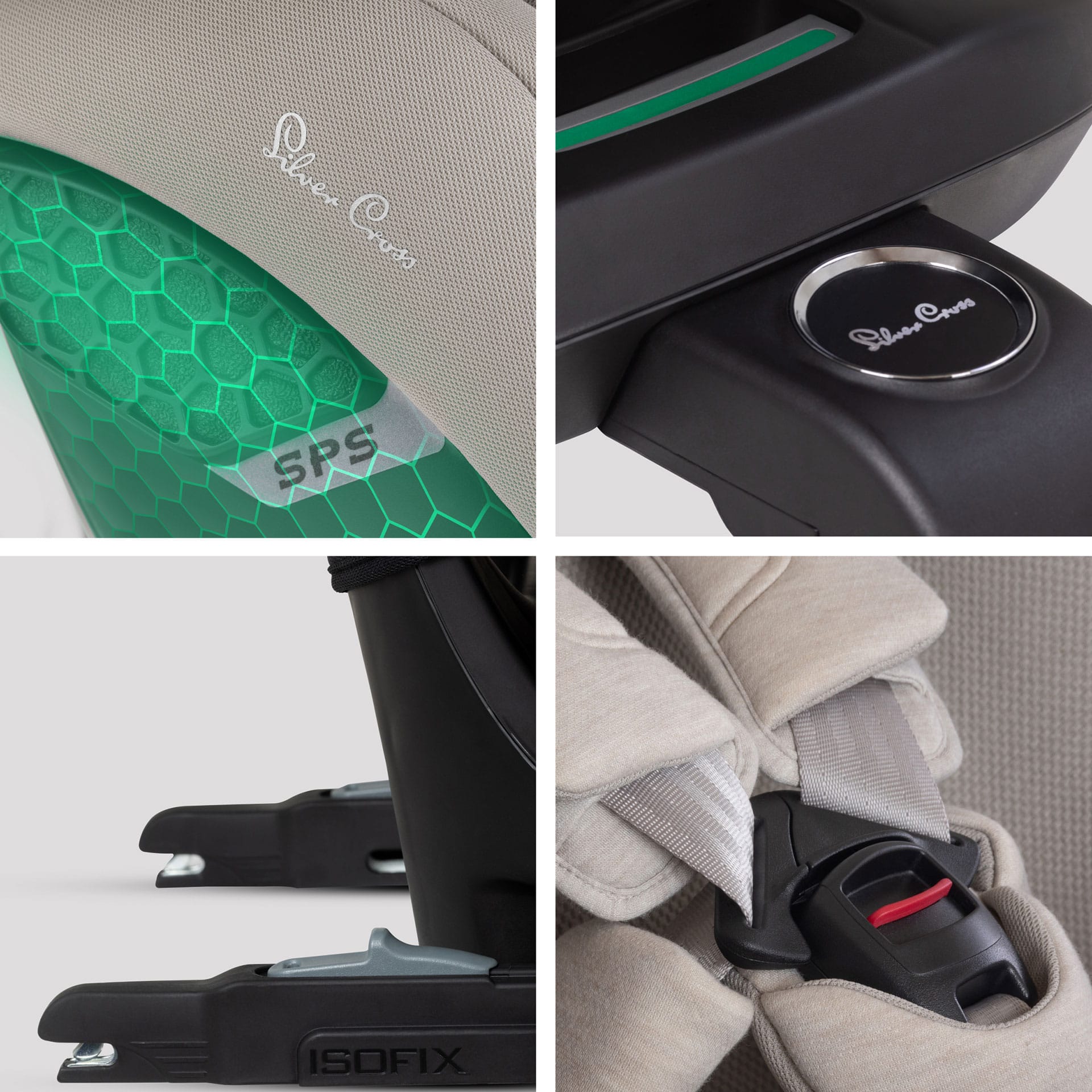 Silver Cross combination car seats Silver Cross Motion 3 All Size Car Seat - Natural Taupe SX461.NT
