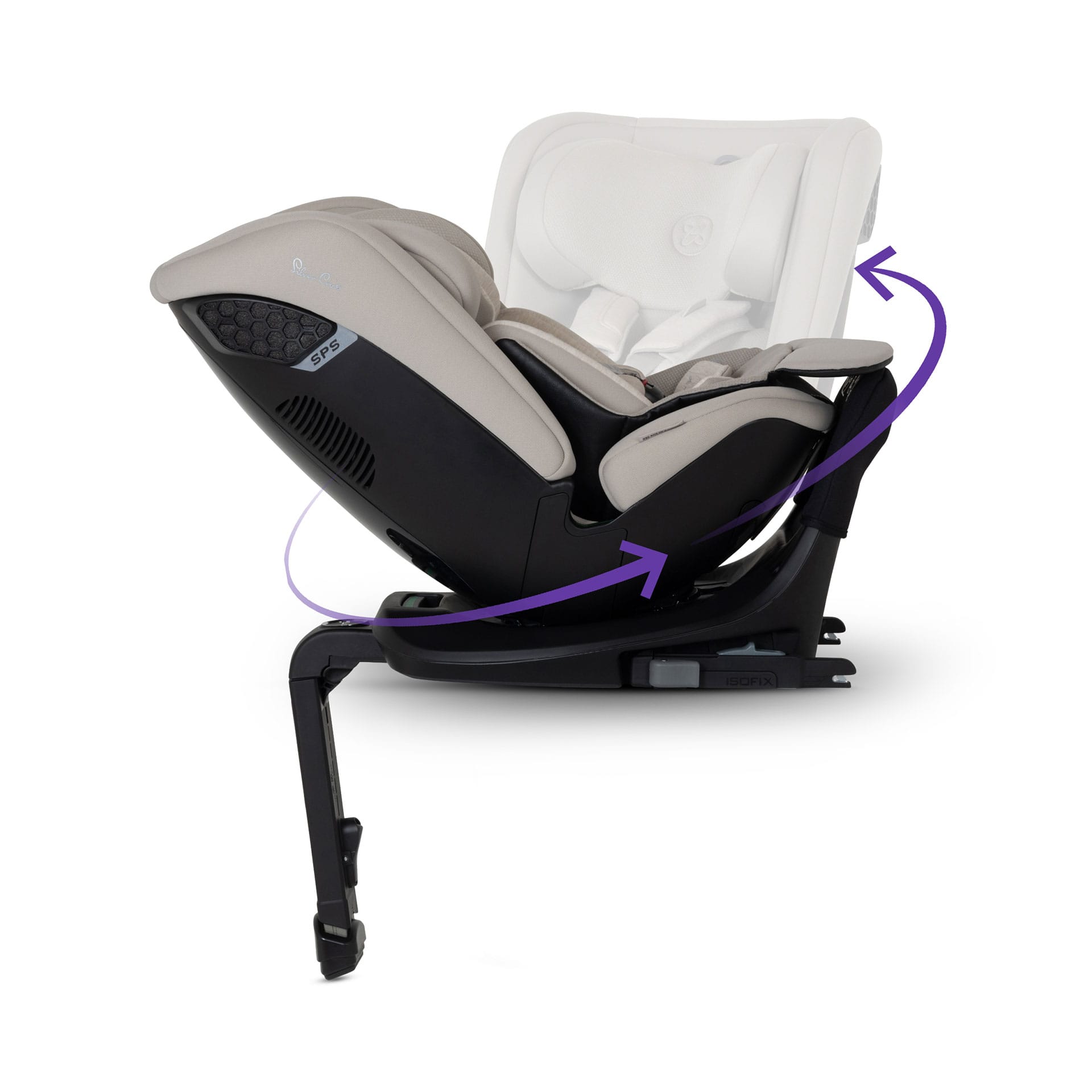 Silver Cross combination car seats Silver Cross Motion 3 All Size Car Seat - Natural Taupe SX461.NT