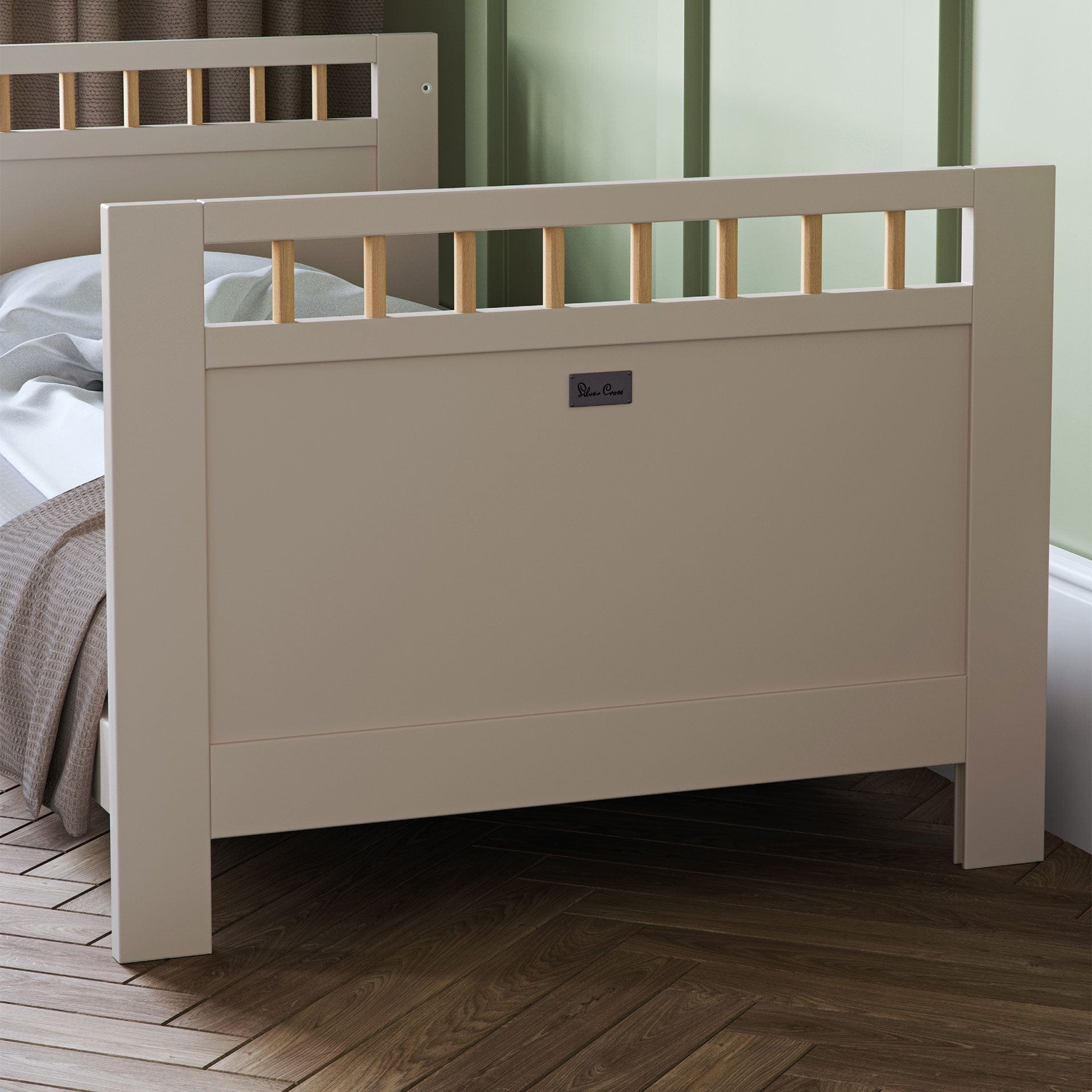 Silver Cross cot bed room sets Silver Cross Seville 2 Piece Dresser Room Set in Cashmere Oak