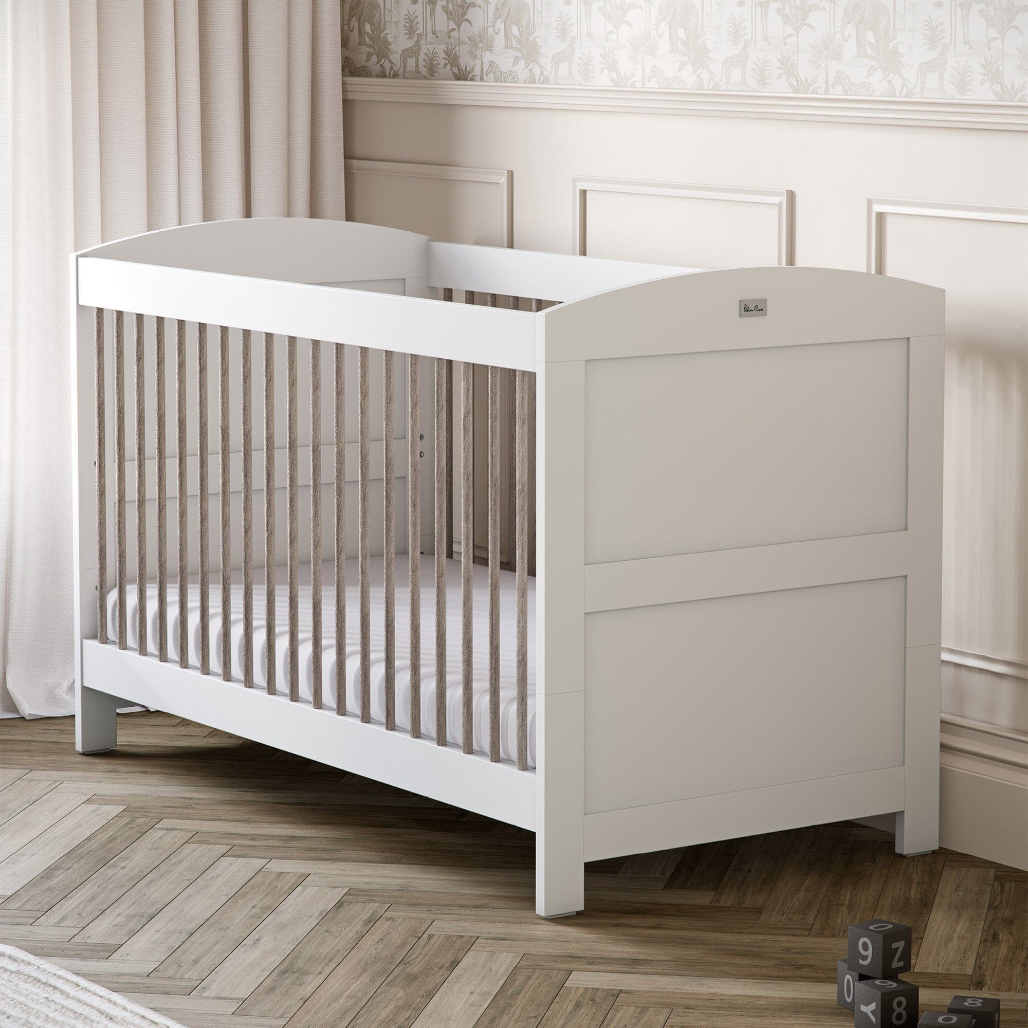 Silver Cross cot beds Silver Cross Valencia Cot Bed - White Ash