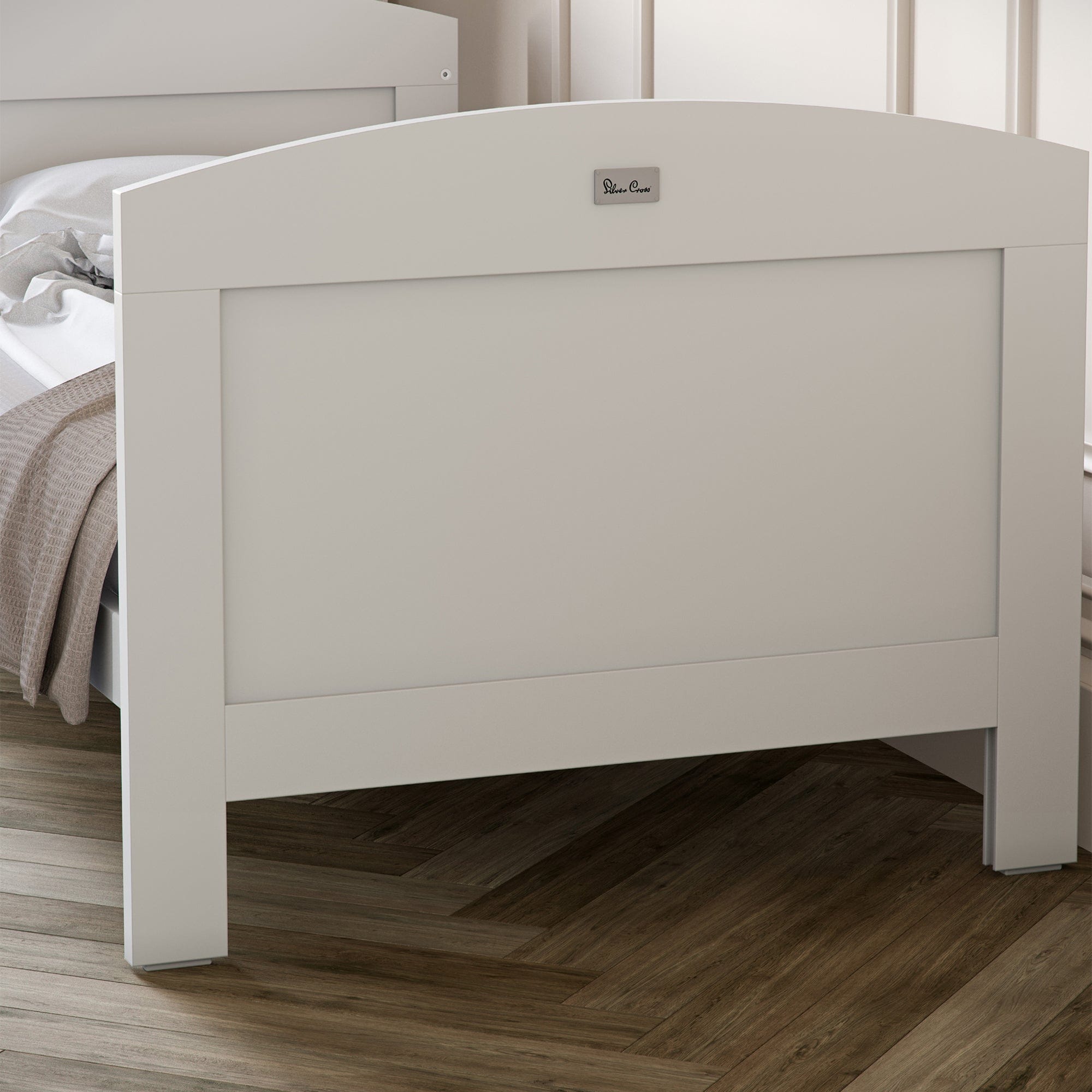 Silver Cross cot beds Silver Cross Valencia Cot Bed - White Ash