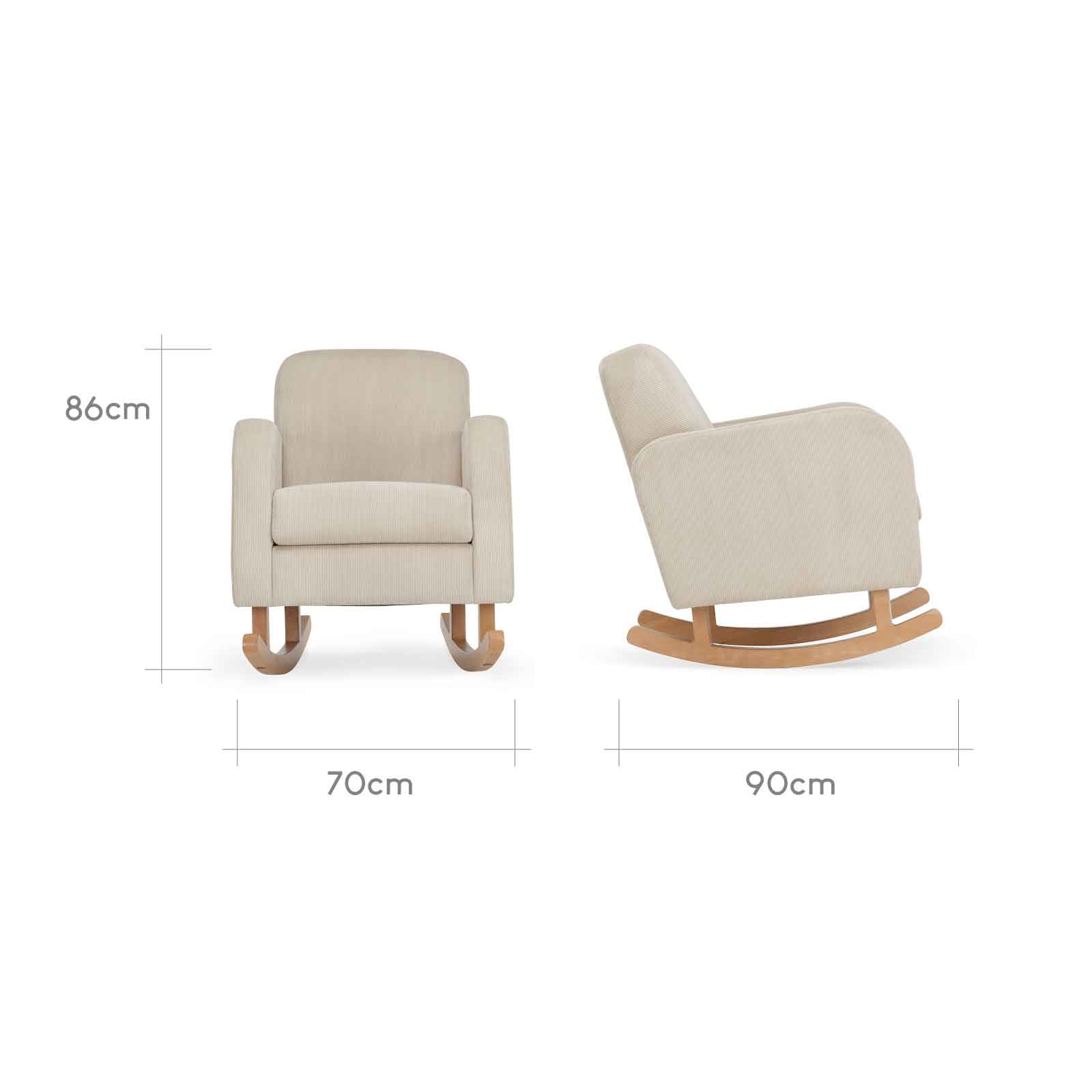 Silver Cross nursing chairs CuddleCo Etta Nursing Chair - Sand FRN/CUD/849130