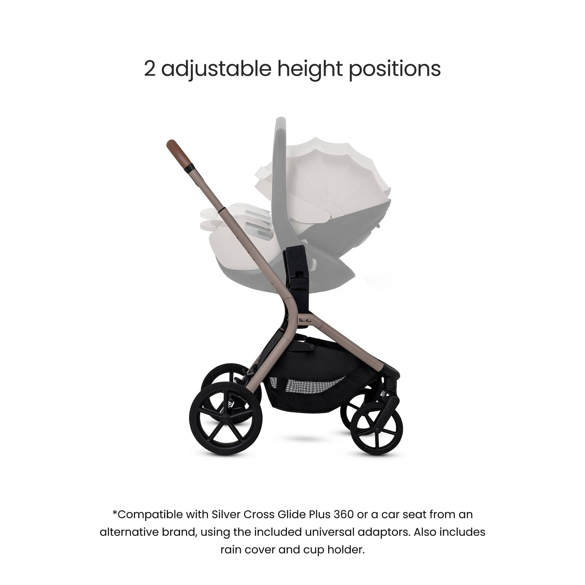 Silver Cross pushchairs & buggies Silver Cross Breez Pushchair - Champagne IB.CP1